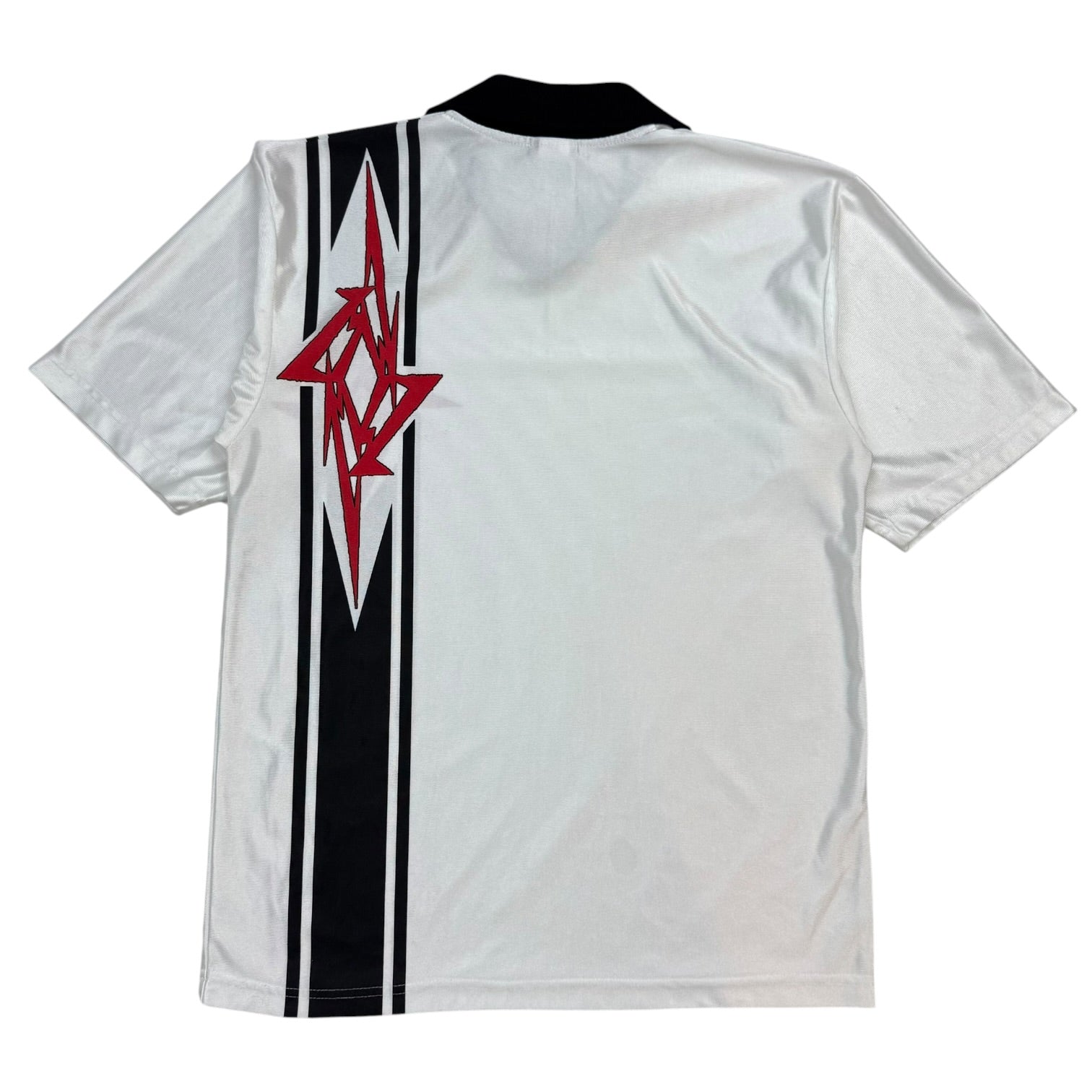 1997 Metallica Soccer Jersey White/Red