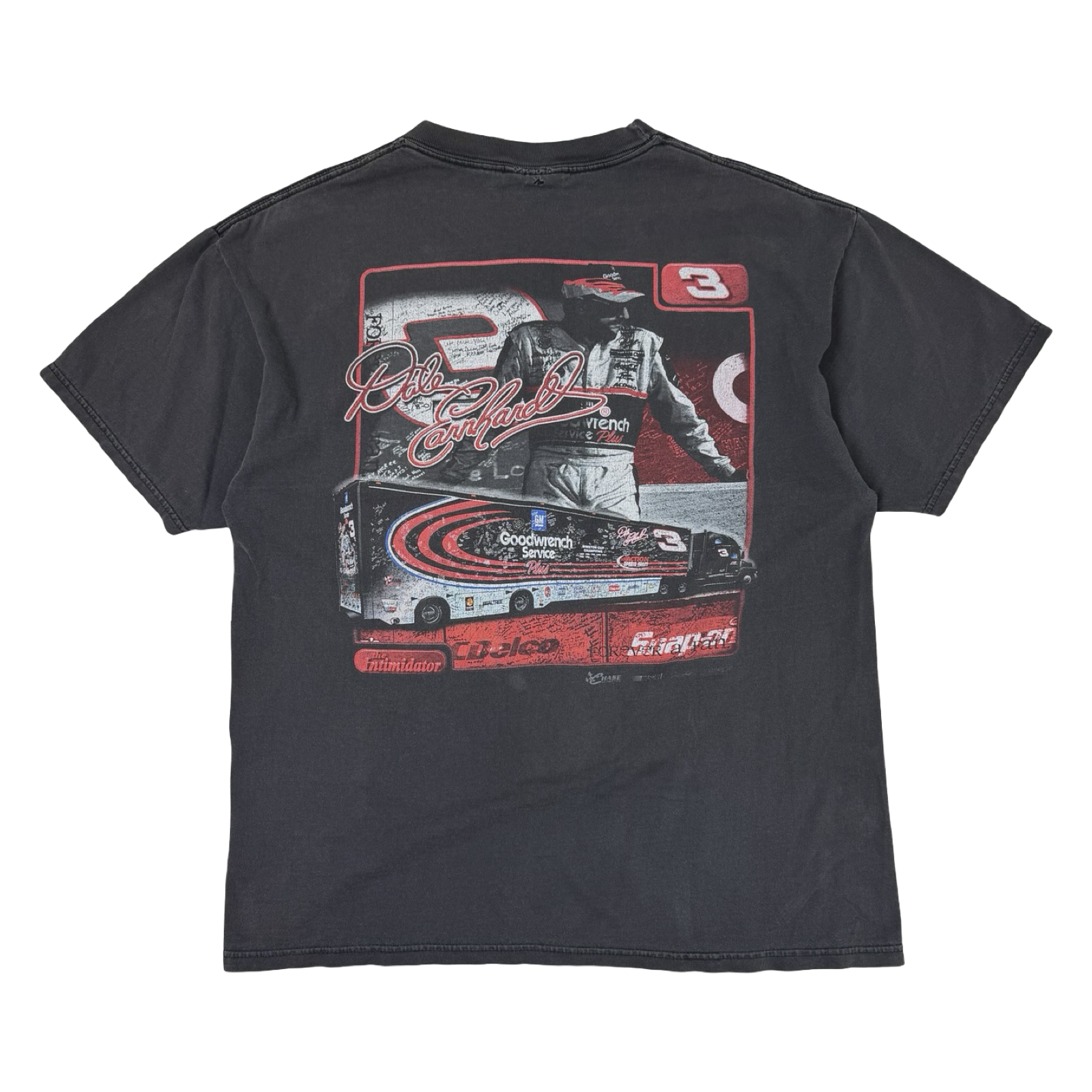Vintage Chase Authentics Dale Earnhardt T-Shirt Black