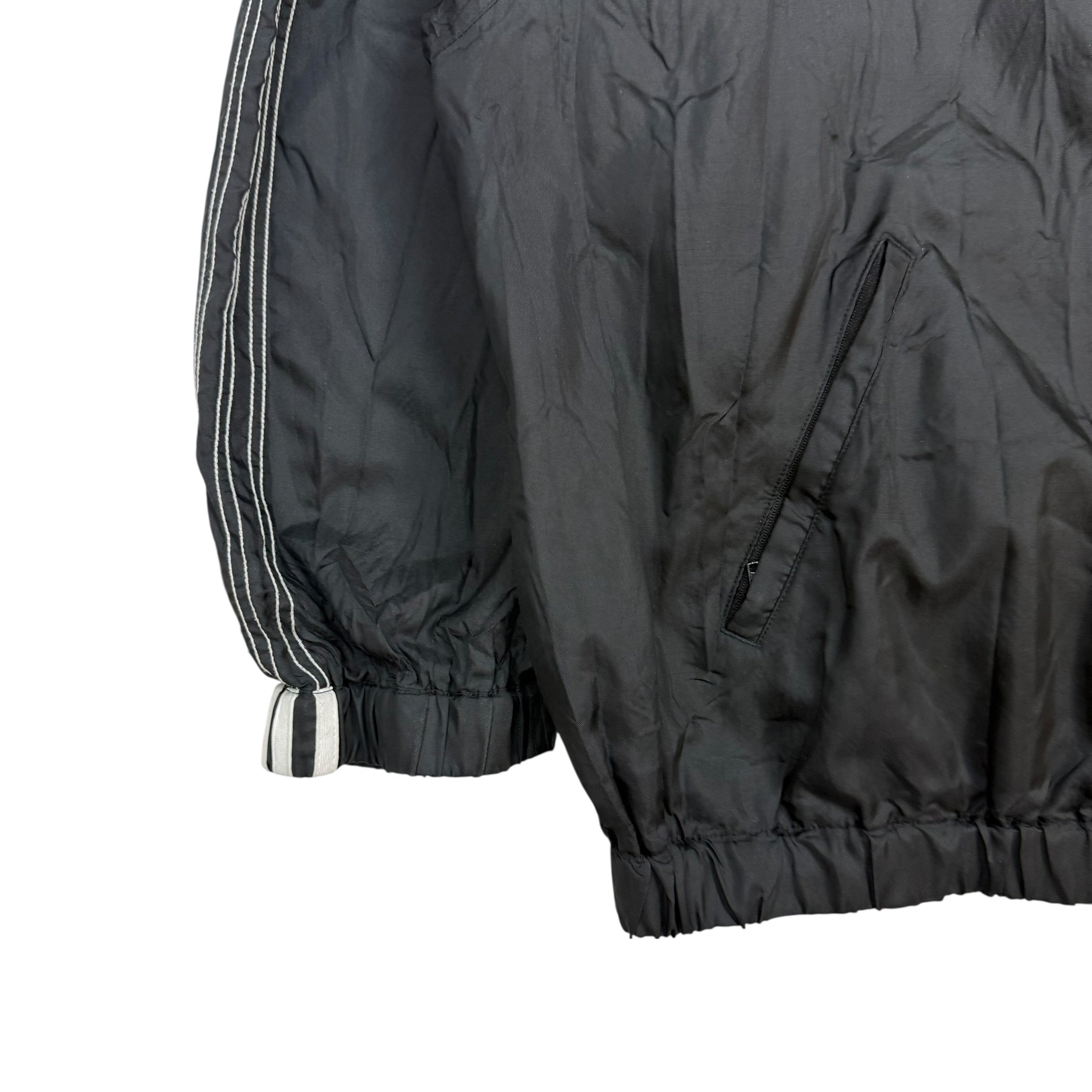 Adidas Originals By Alexander Wang Quarter Zip Windbreaker Black