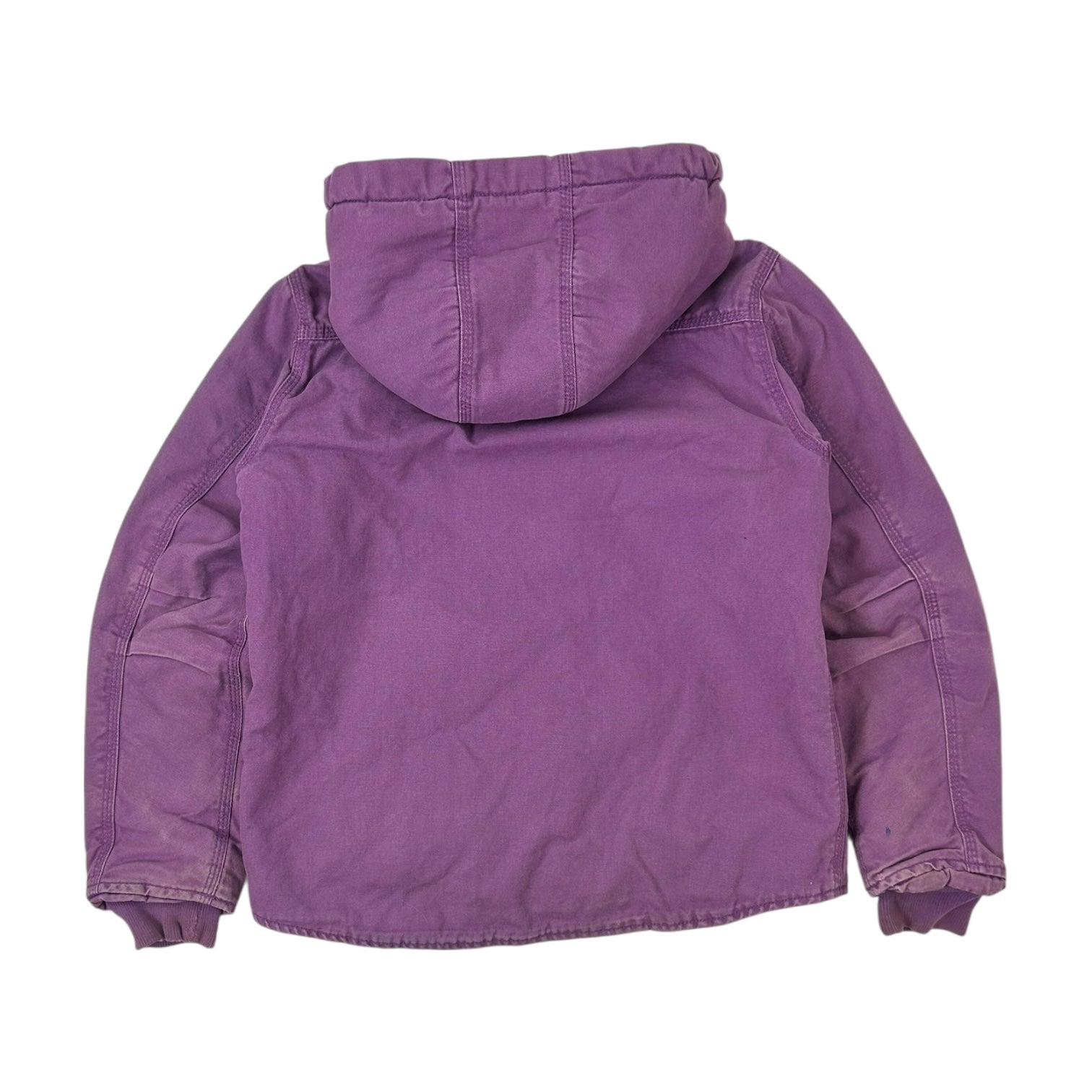 Vintage Carhartt Hooded Jacket Purple