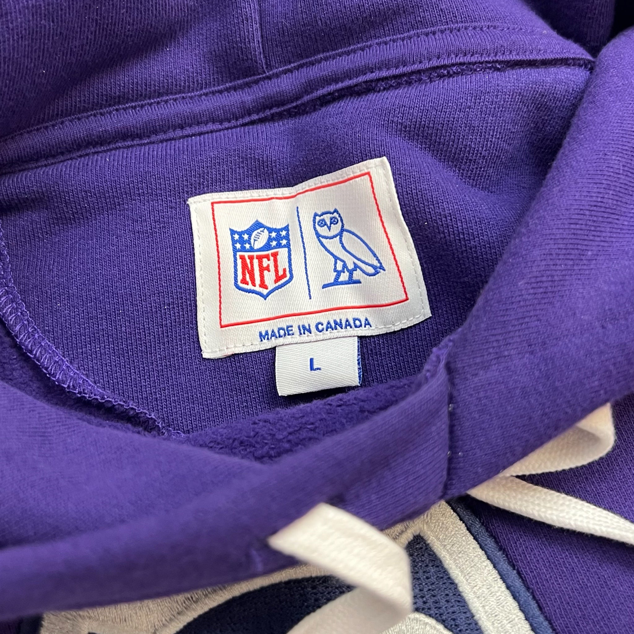 OVO Las Vegas SuperBowl 2024 Hoodie Purple