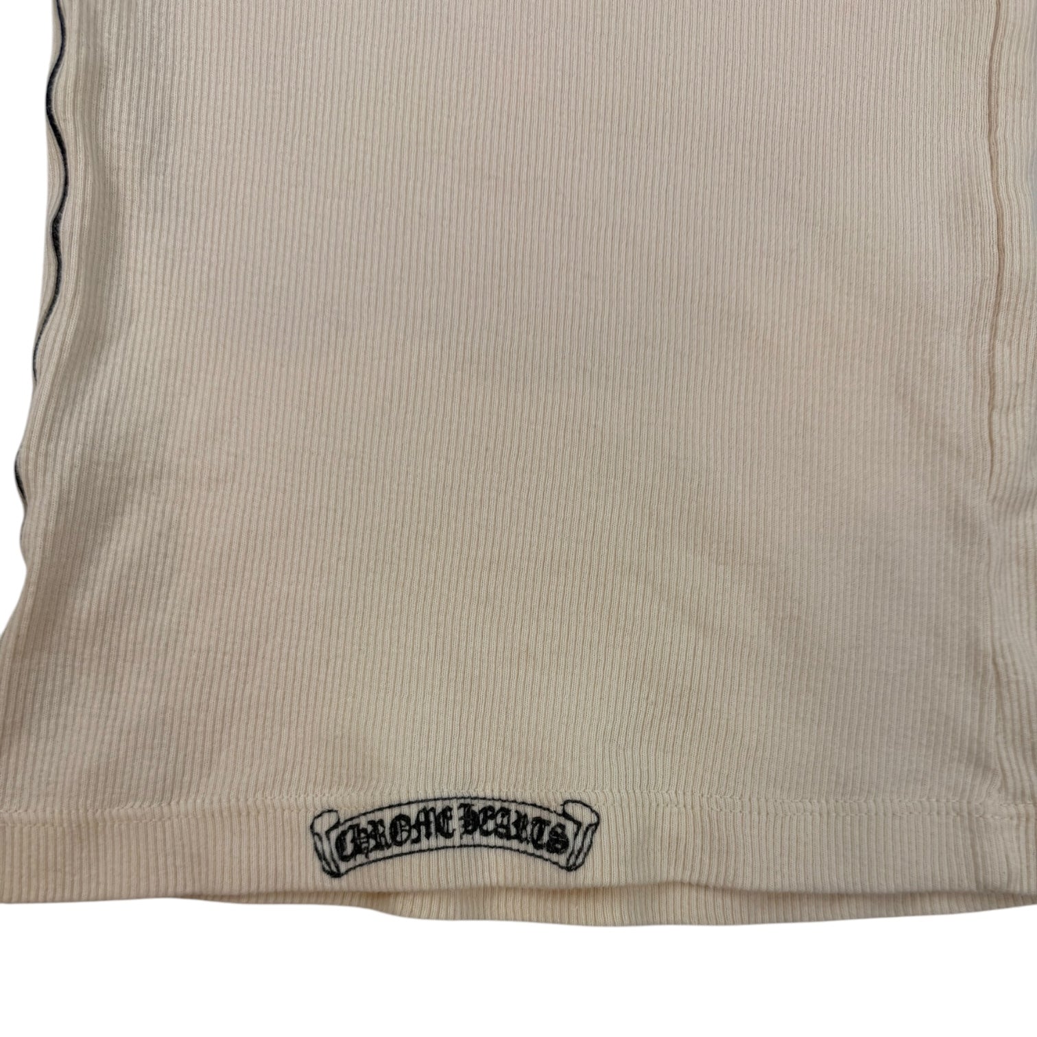 Vintage Chrome Hearts Women’s Tank Top Cream