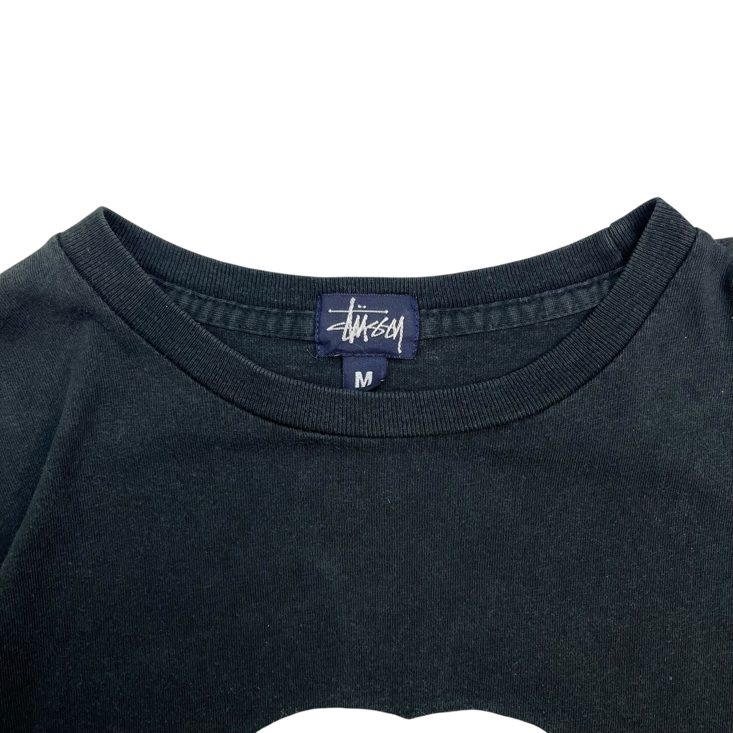 Stussy Big SS Logo Tee Black