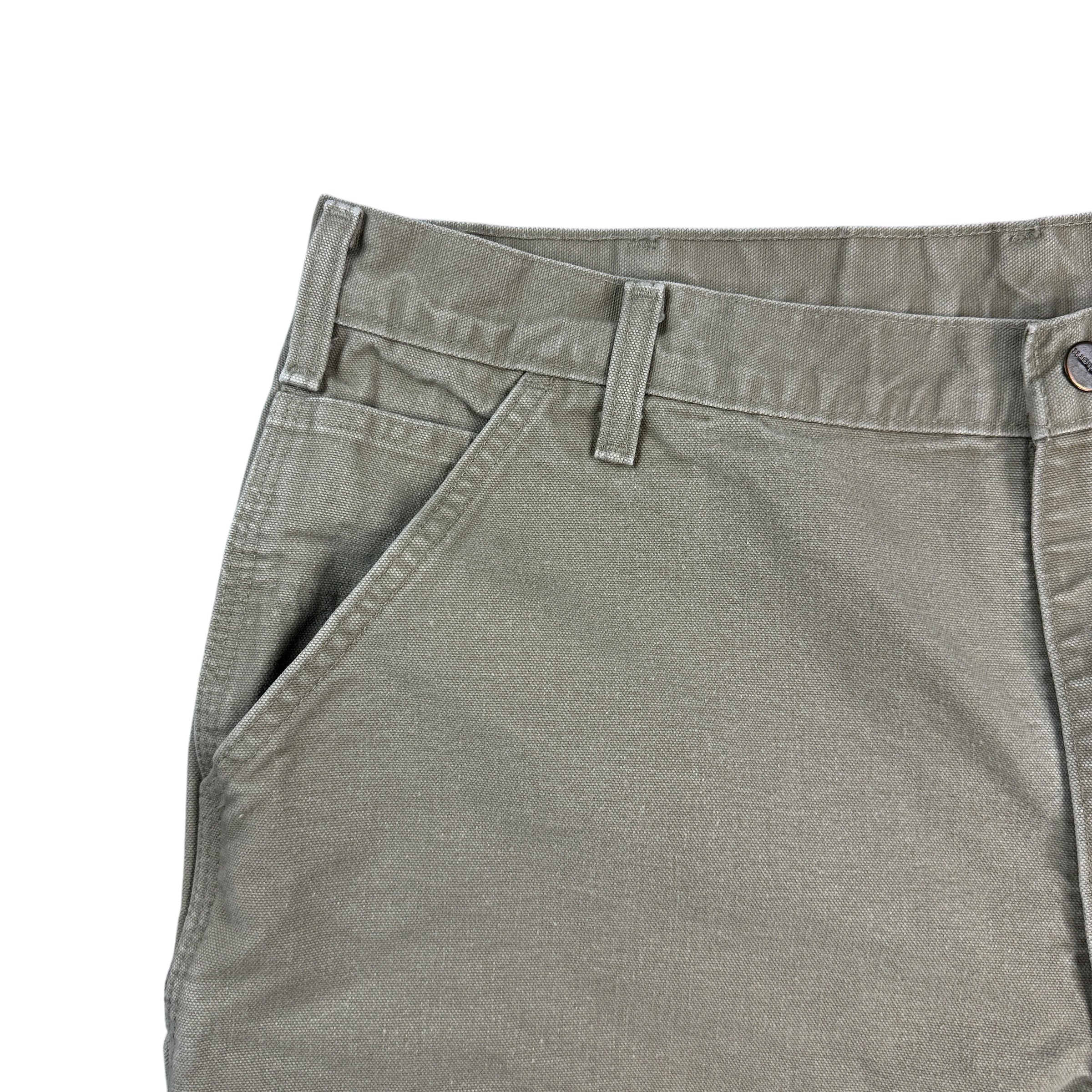 Vintage Carhartt Cargo Shorts Moss/Tan