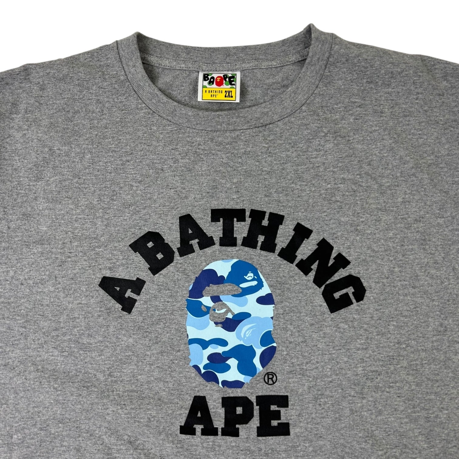 Bape ABC College T-Shirt Grey