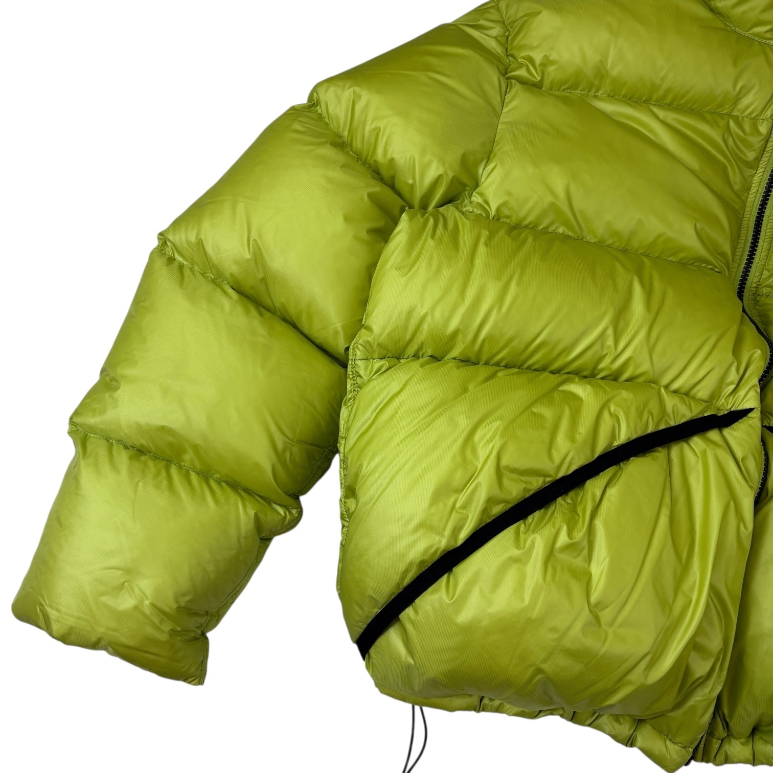 Stussy Nylon Down Puffer Jacket Neon