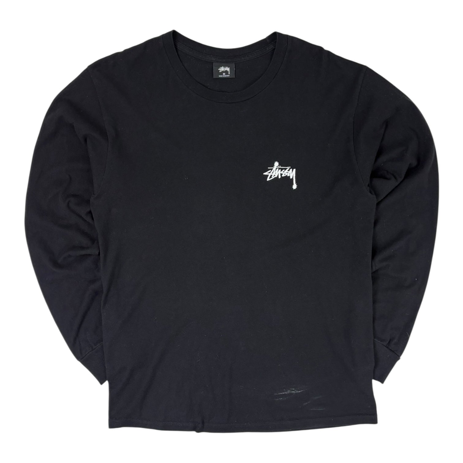 Stussy Rat Patrol Long Sleeve T-Shirt Black