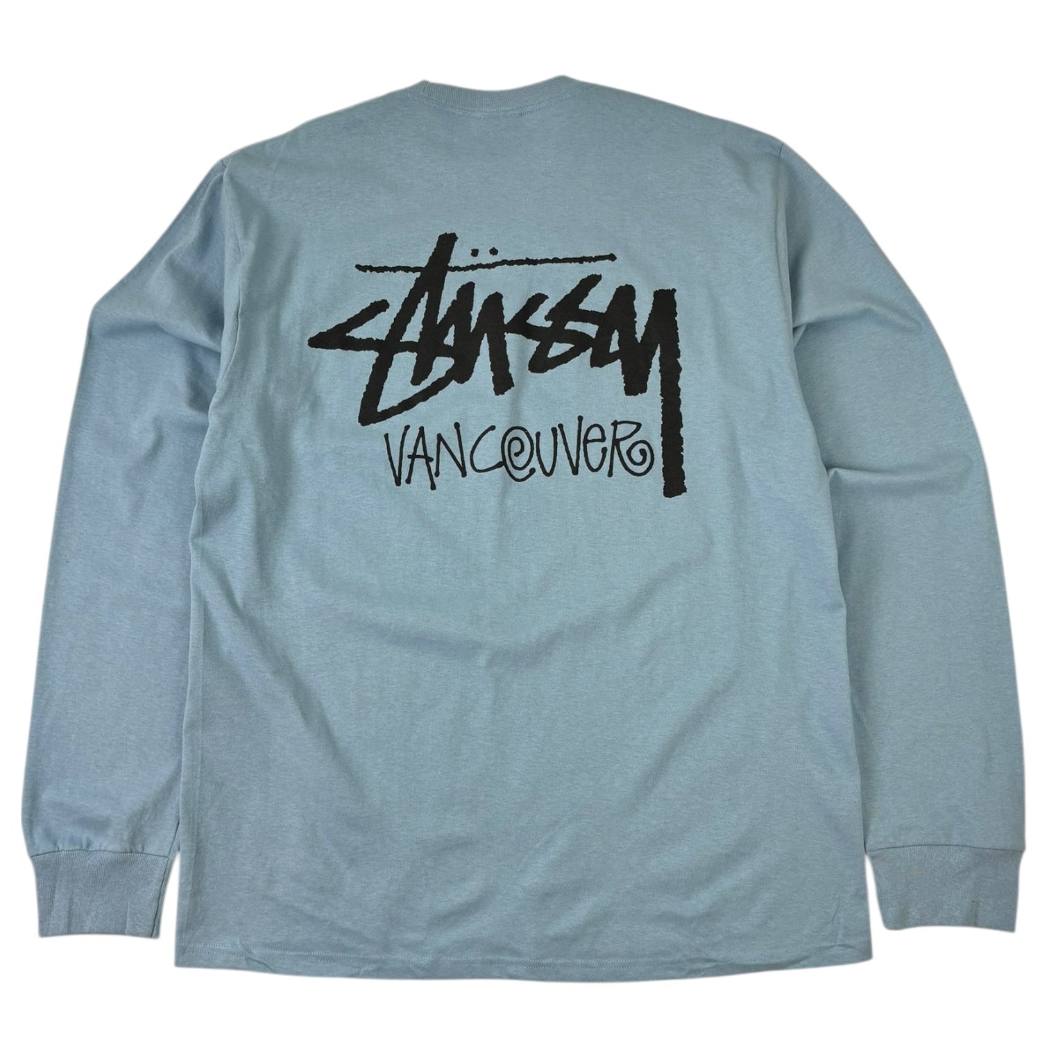 Stussy Vancouver Chapter Long Sleeve T-Shirt Slate