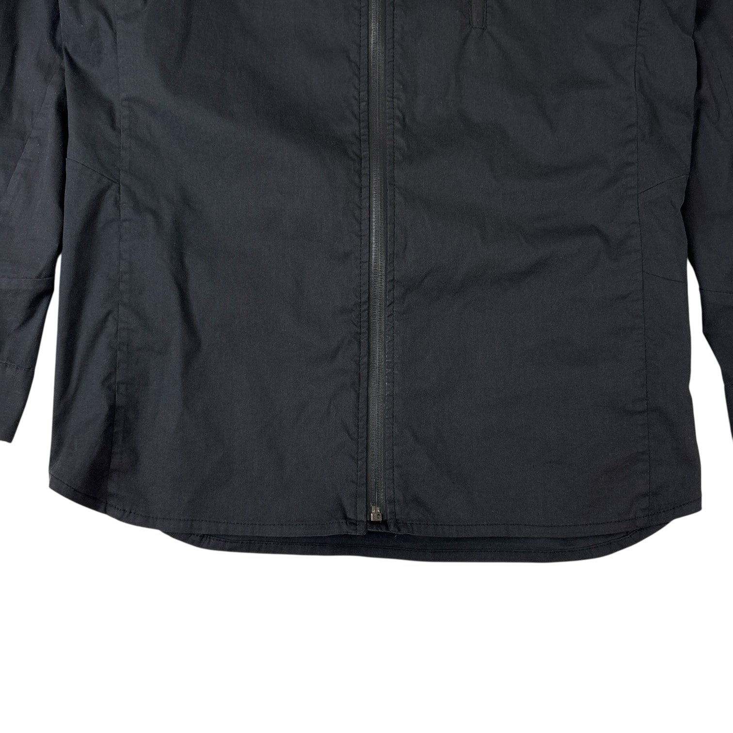 Prada SS08 Zip Shirt Jacket Black