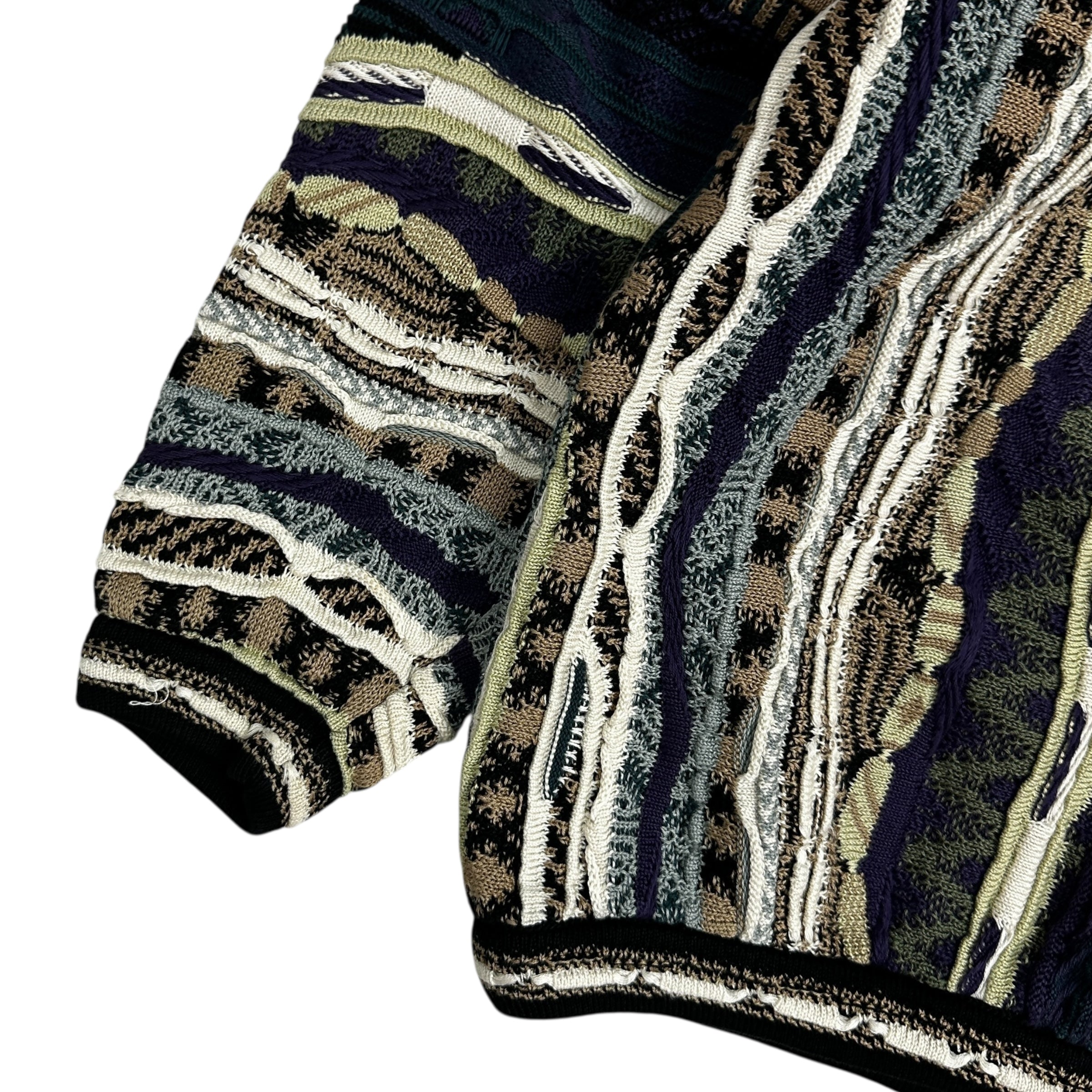 Vintage Tundra Cable knit Sweater Multicolour
