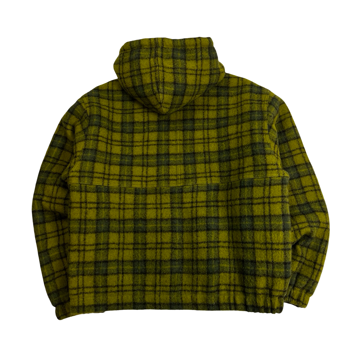 Stüssy Wool Plaid Work Jacket Green
