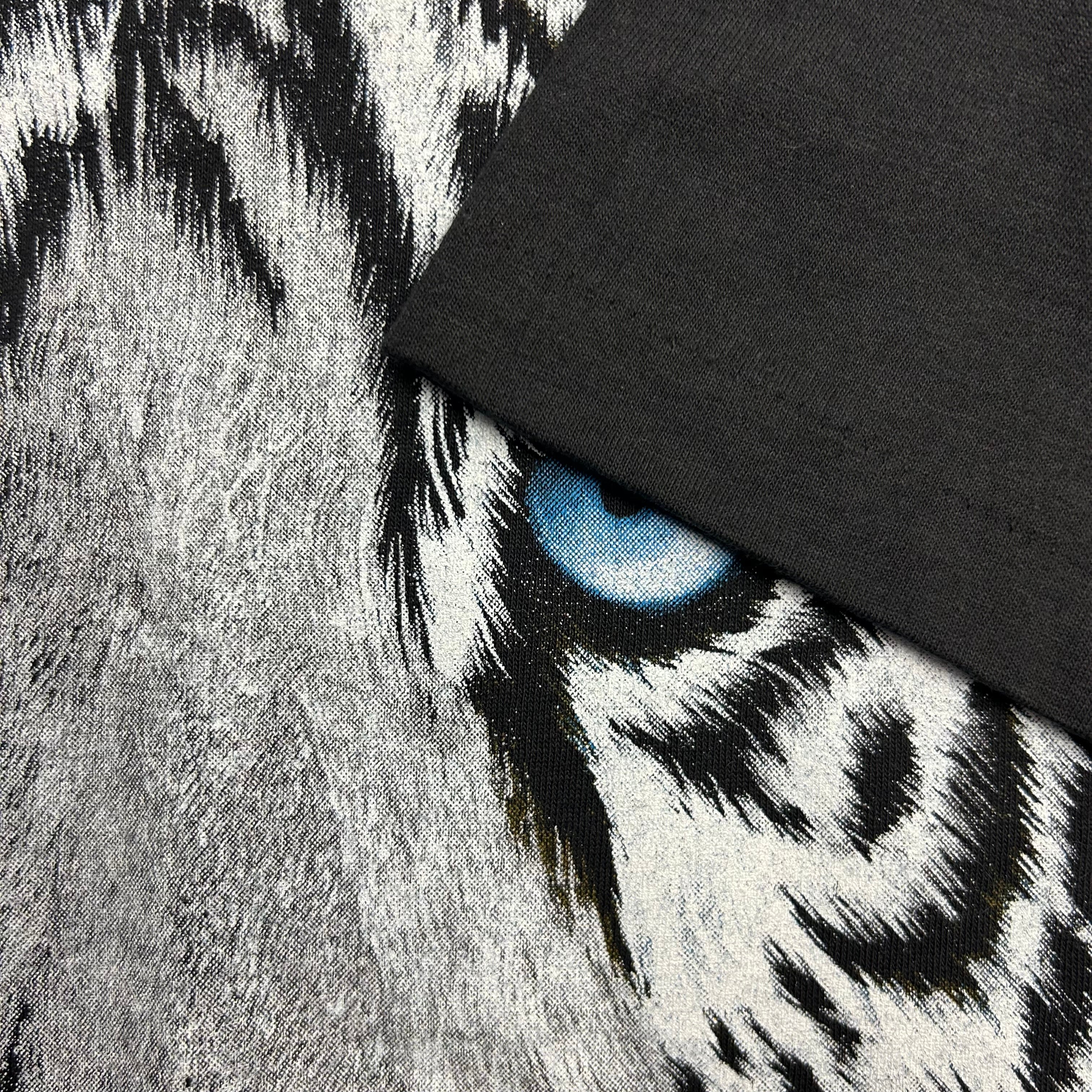 1992 White Lion Big Print Tee Black