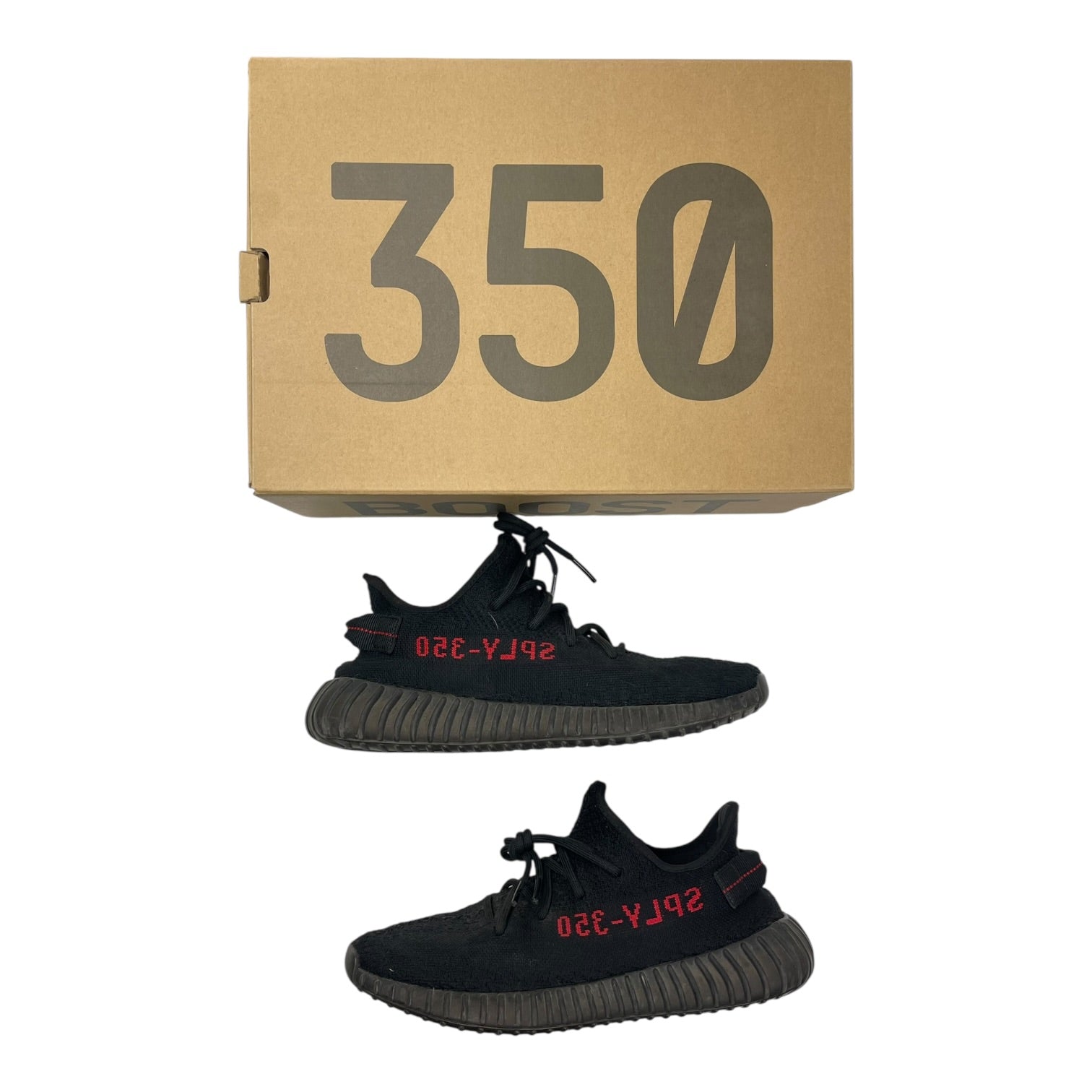 adidas Yeezy Boost 350 V2 Black Red (Used)