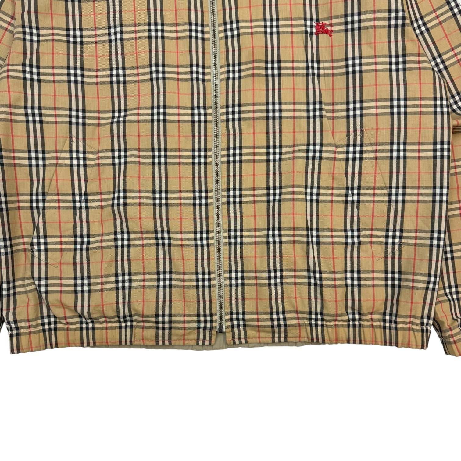 Burberry Nova Check Reversible Jacket Plaid/Beige