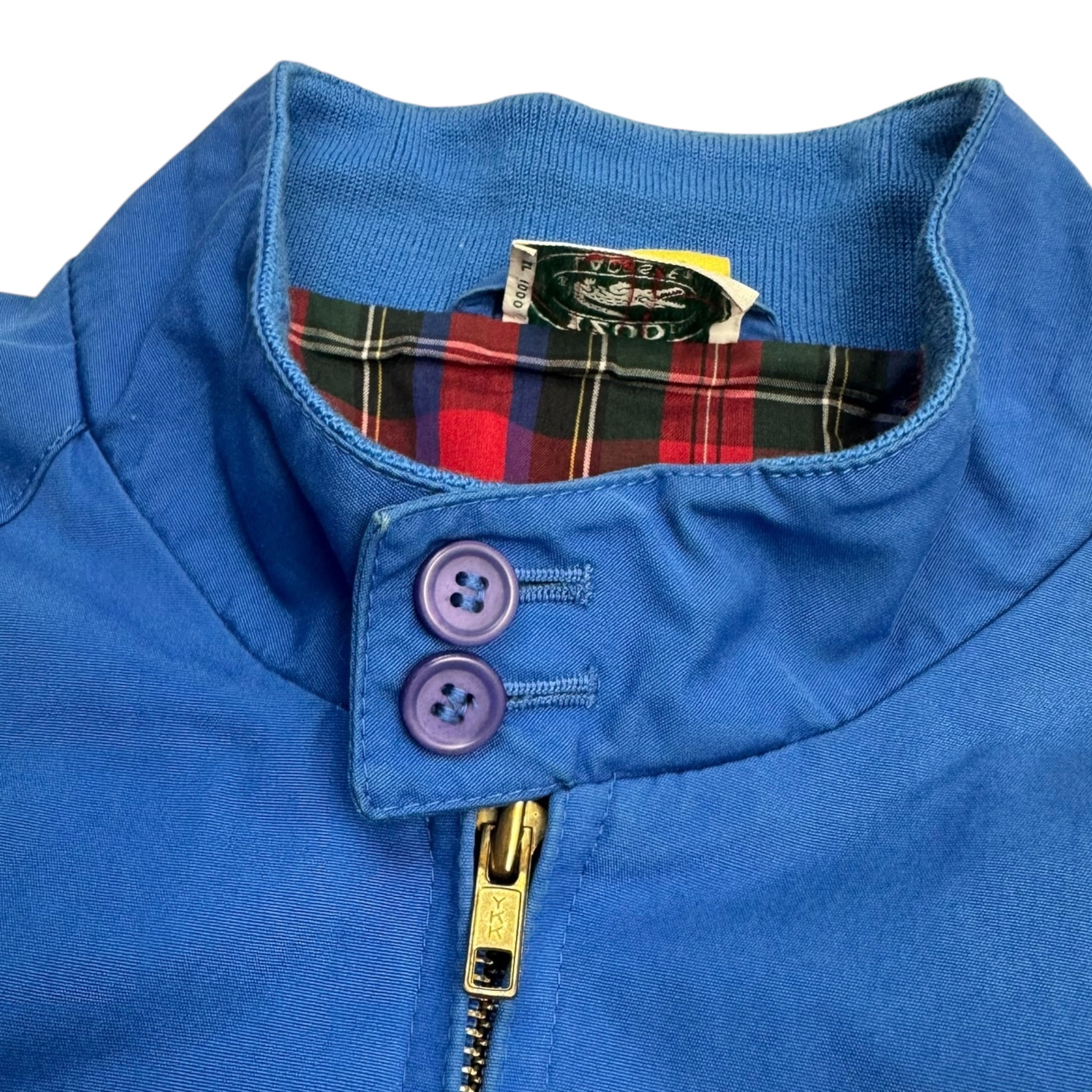 Vintage Izod Lacoste Harrington Jacket Royal