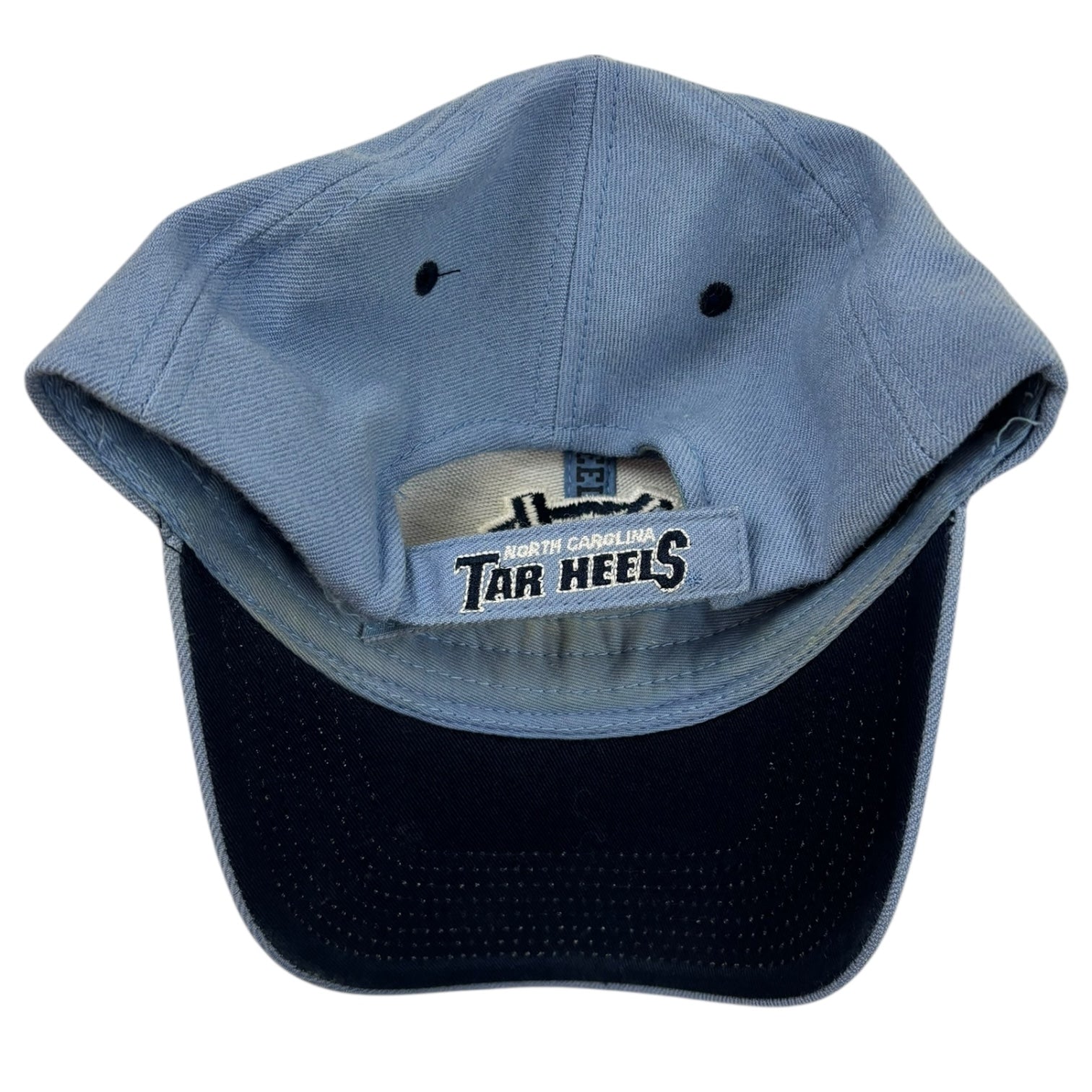 Vintage Carolina Tar Heels Strapback Hat Light Blue