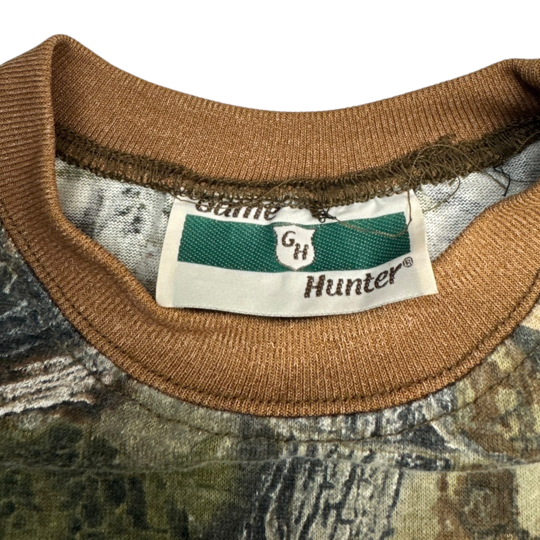 Vintage Game Hunter Camo Longsleeve Pocket T-Shirt