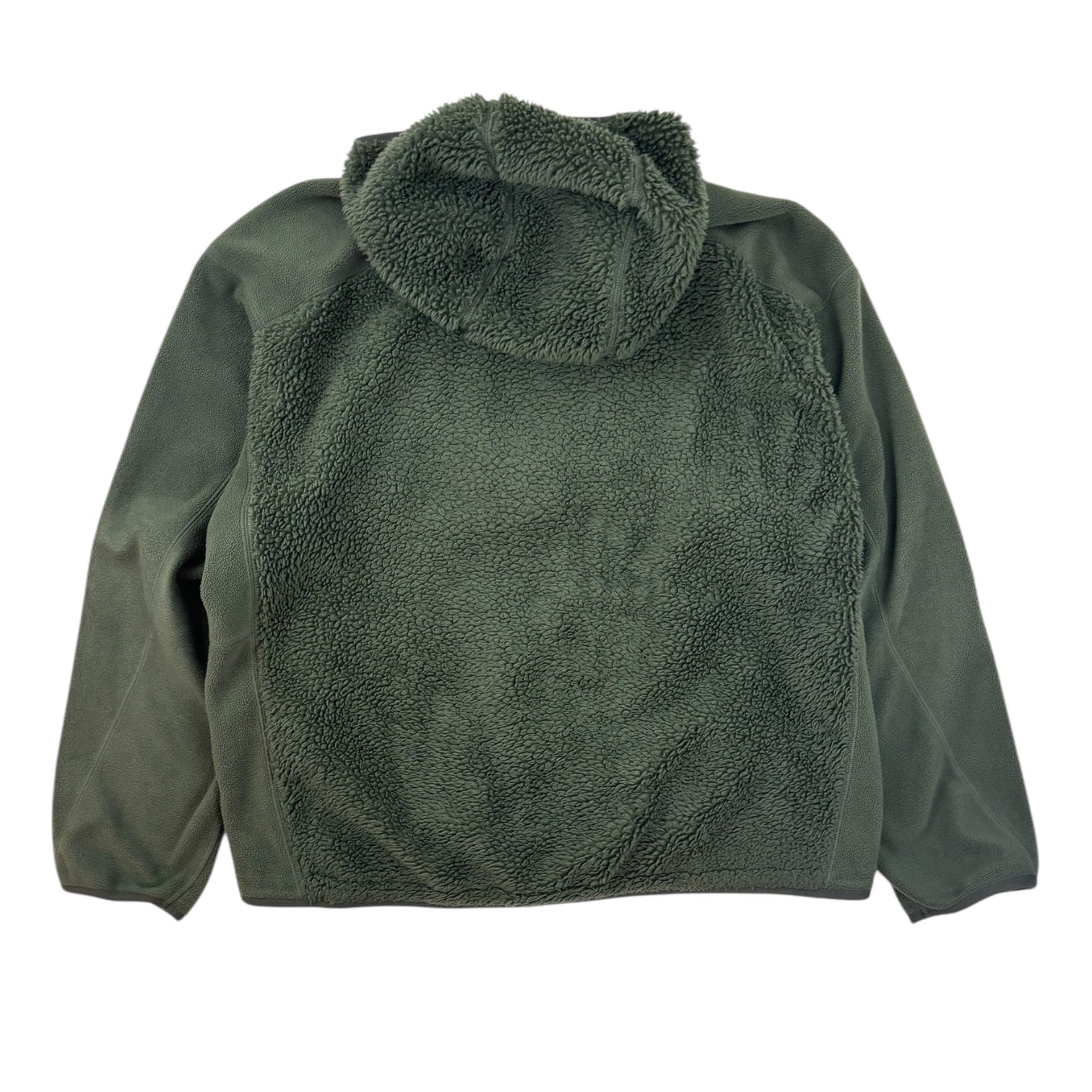 Uniqlo x White Mountaineering Fleece Full-Zip LS Hoodie Dark Green