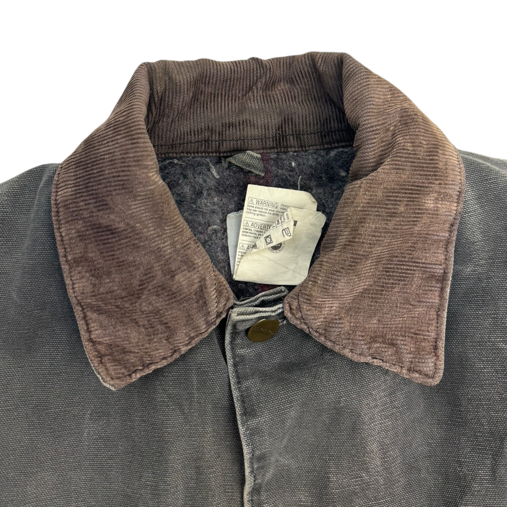 Carhartt C02 Chore Jacket Coat Faded Grey