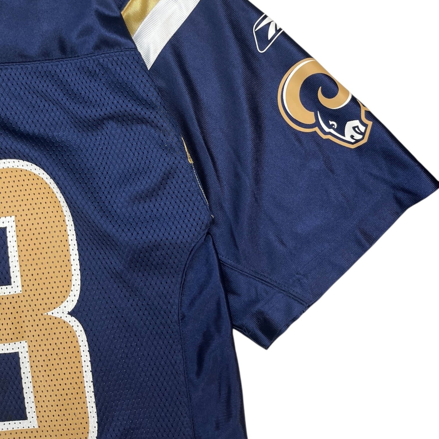 Vintage St. Louis Rams Marshall Faulk Jersey Navy