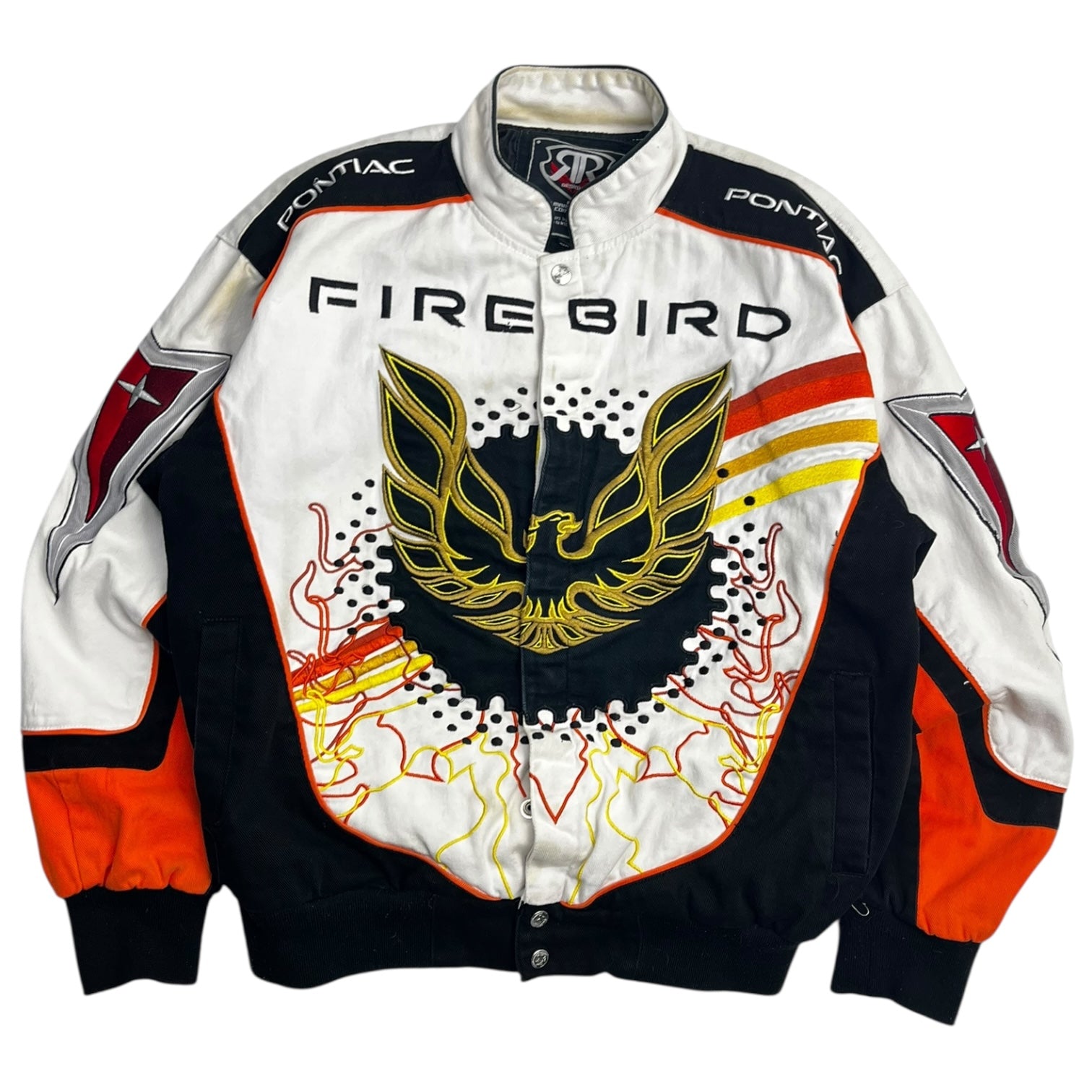 Vintage Pontiac Fire Bird NASCAR Racing Jacket