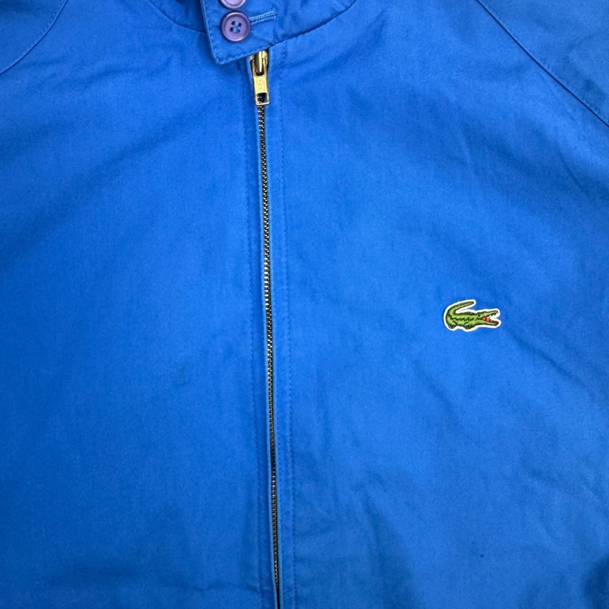 Vintage Izod Lacoste Harrington Jacket Royal
