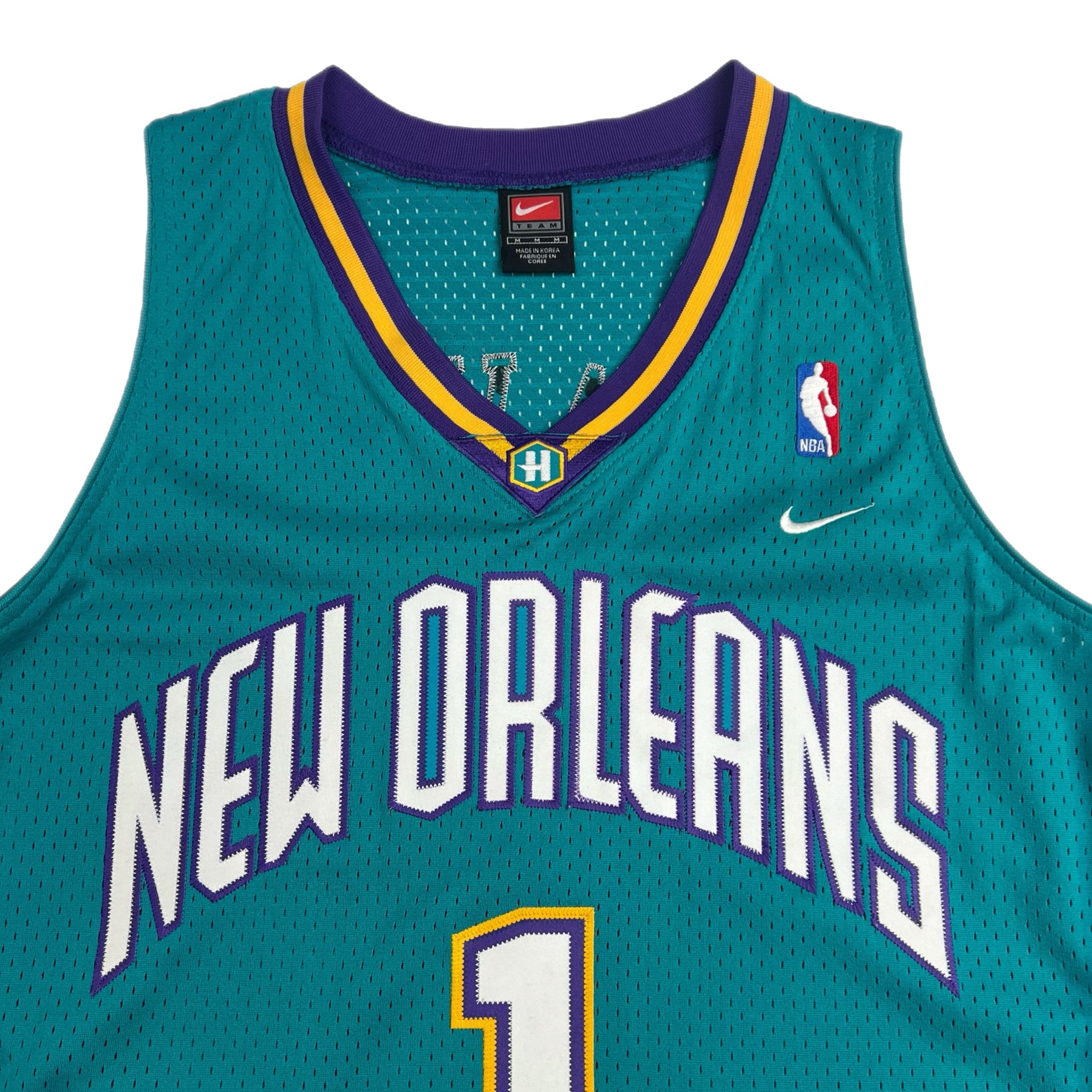 Vintage New Orleans Hornets Baron Davis Jersey
