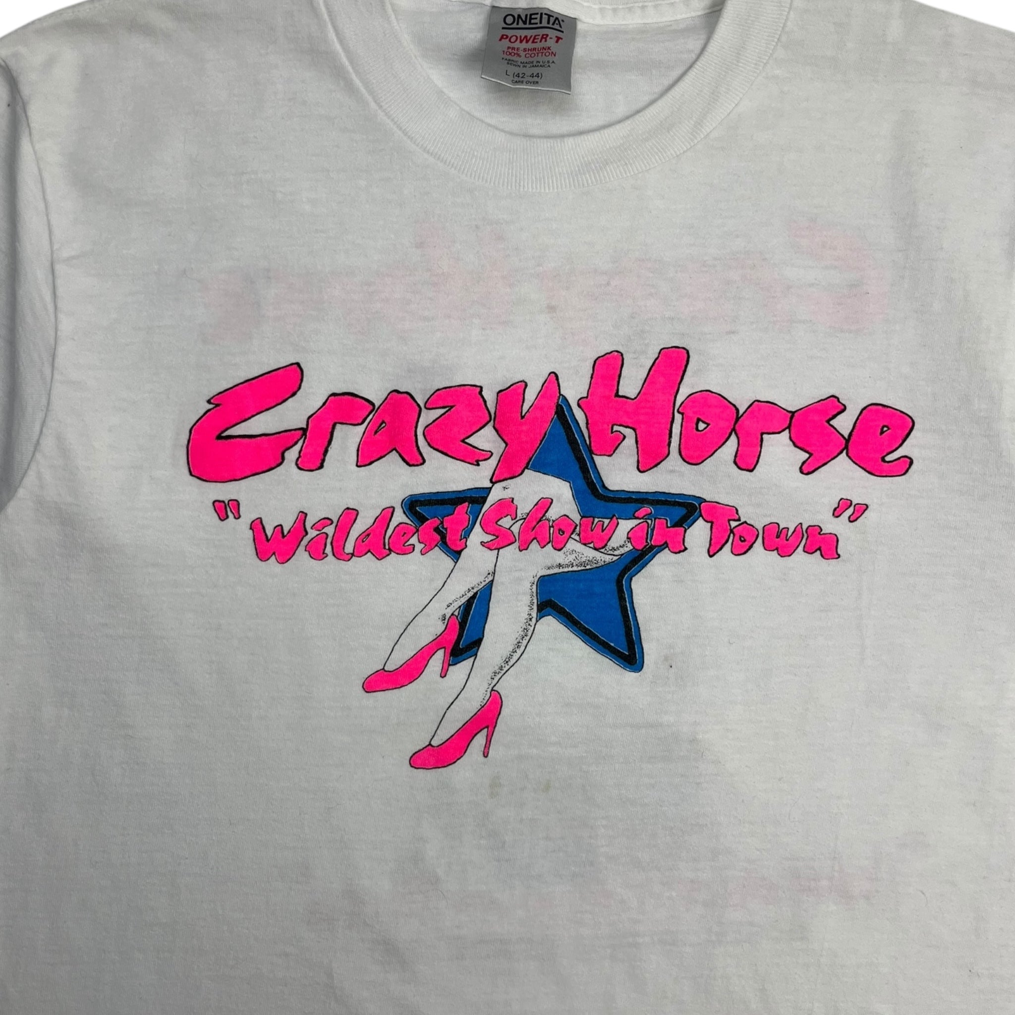 Vintage Crazy Horse “Wildest Show in Town” T-Shirt