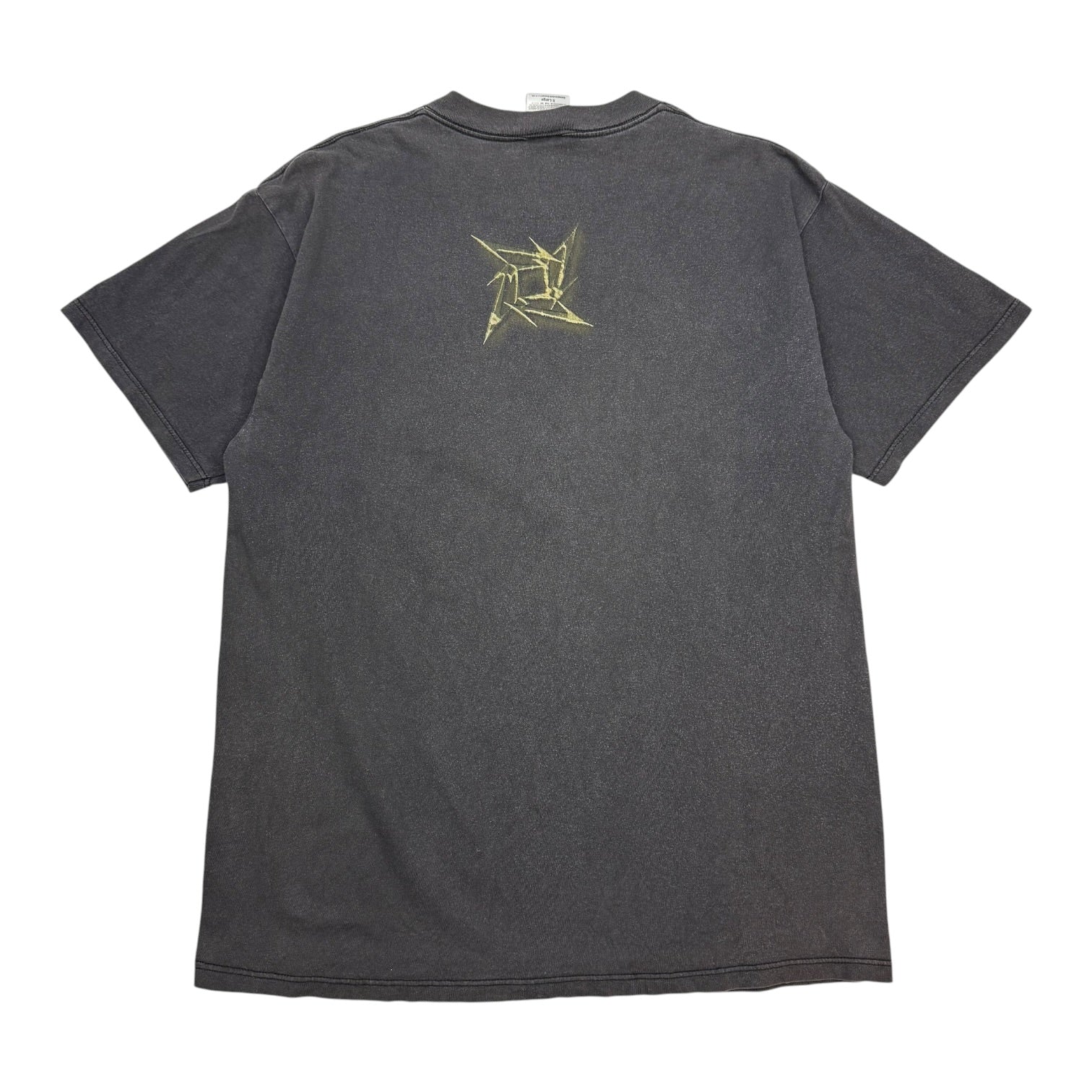 1996 Metallica Load Tour Tee Faded Black