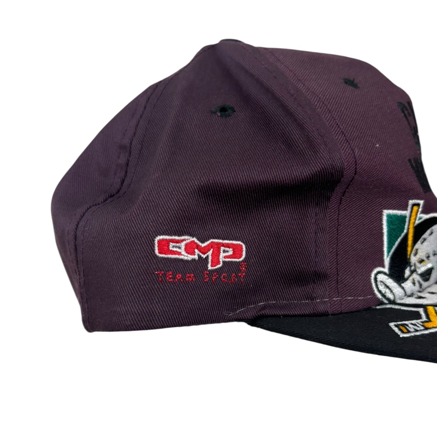 Vintage Chill Mighty Ducks SnapBack Hat Purple