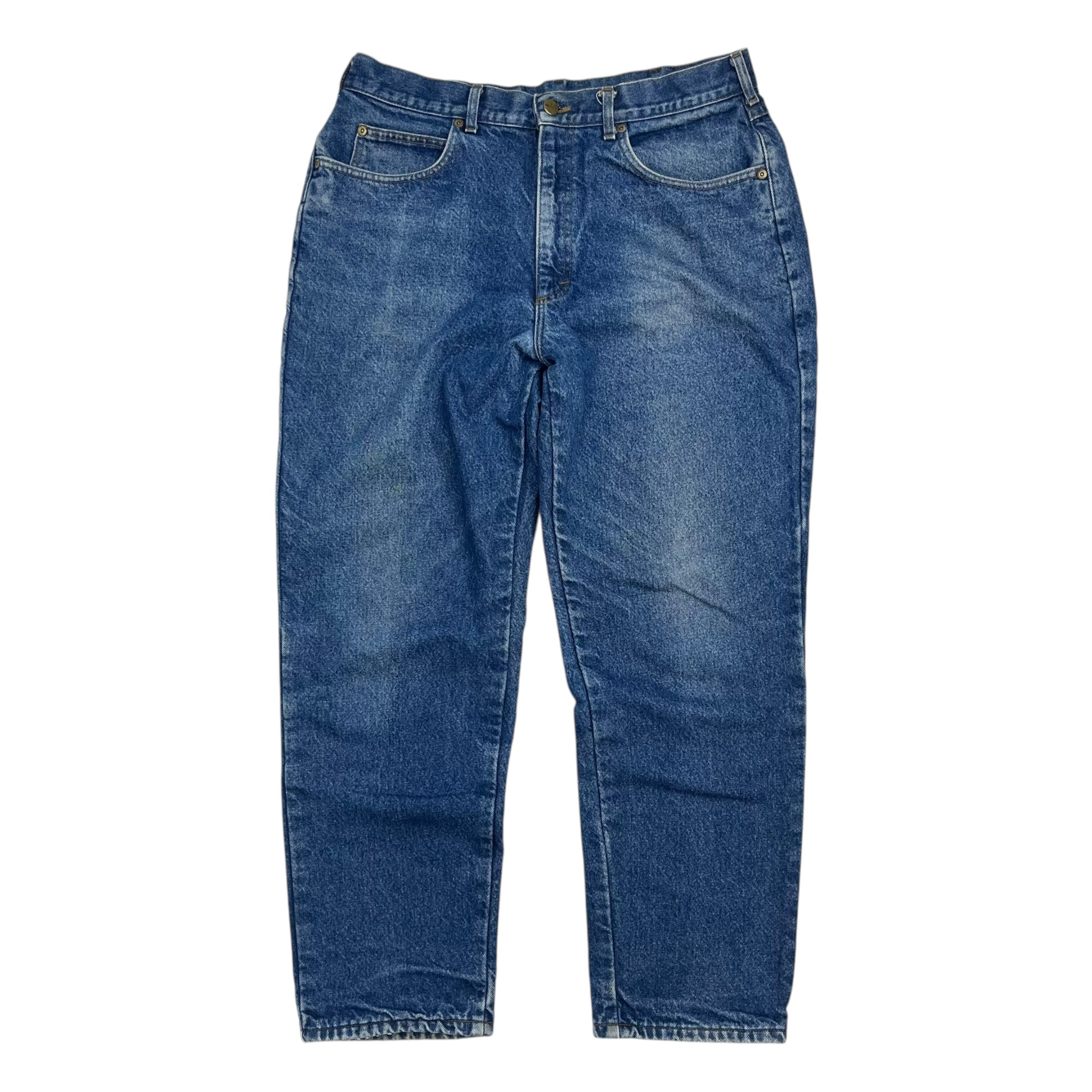 Vintage LL Bean Lined Denim Pants Dark Wash