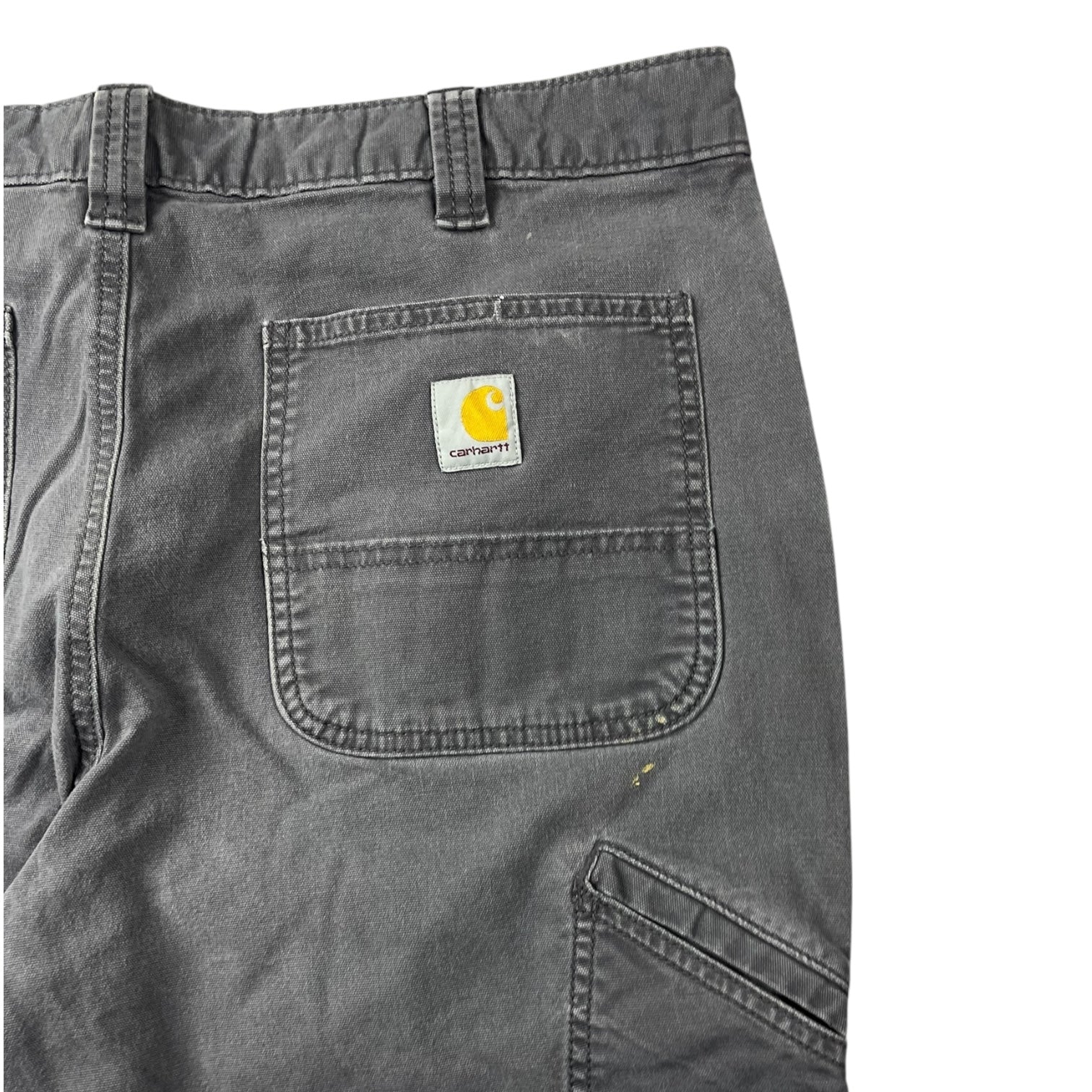 Vintage Carhartt Dungaree Pants Grey