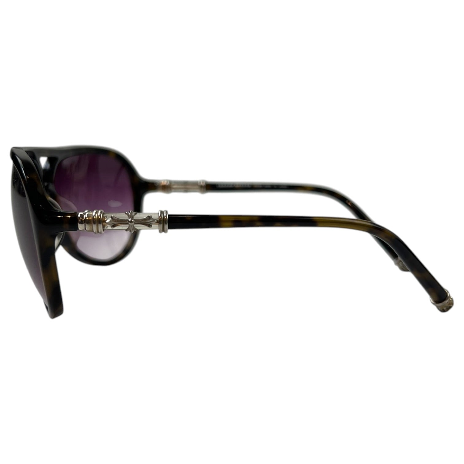 Chrome Hearts “Bone Polisher” Sunglasses Tortoise Frame