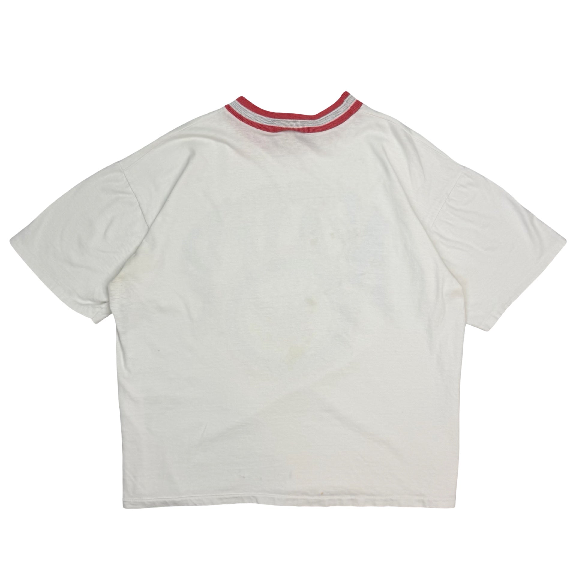 Vintage United States Navy Ringer Tee White