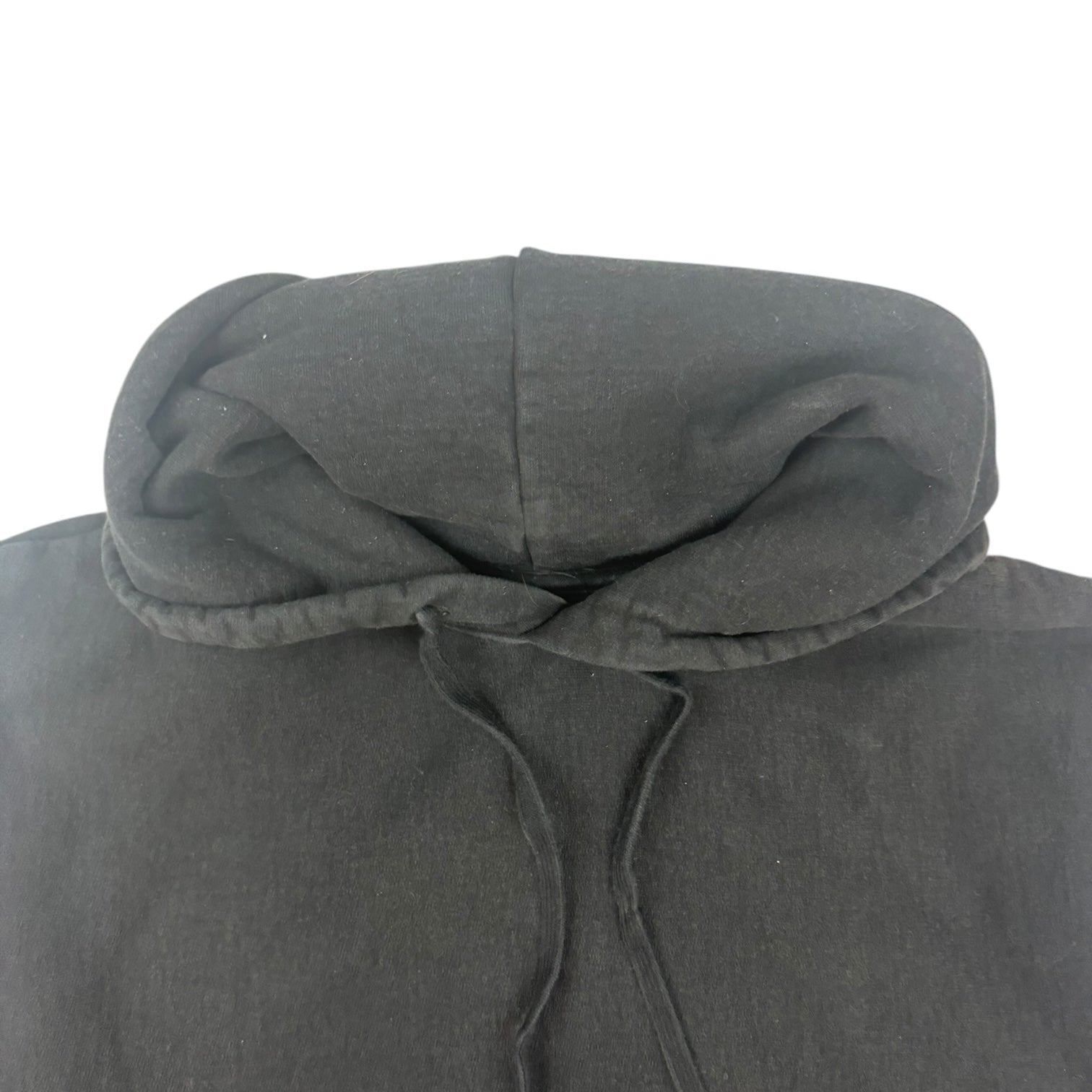 Stussy Contrast Stitch Label Hoodie Black