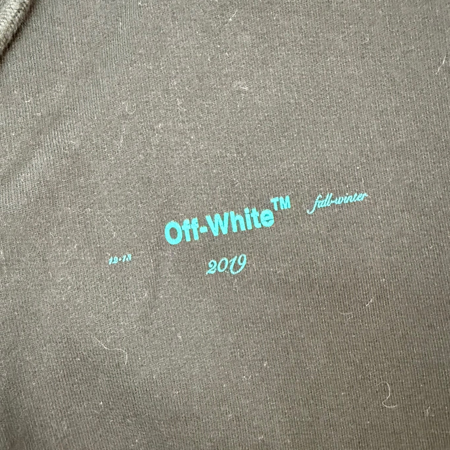 Off-White Gradient Sweatpants Black