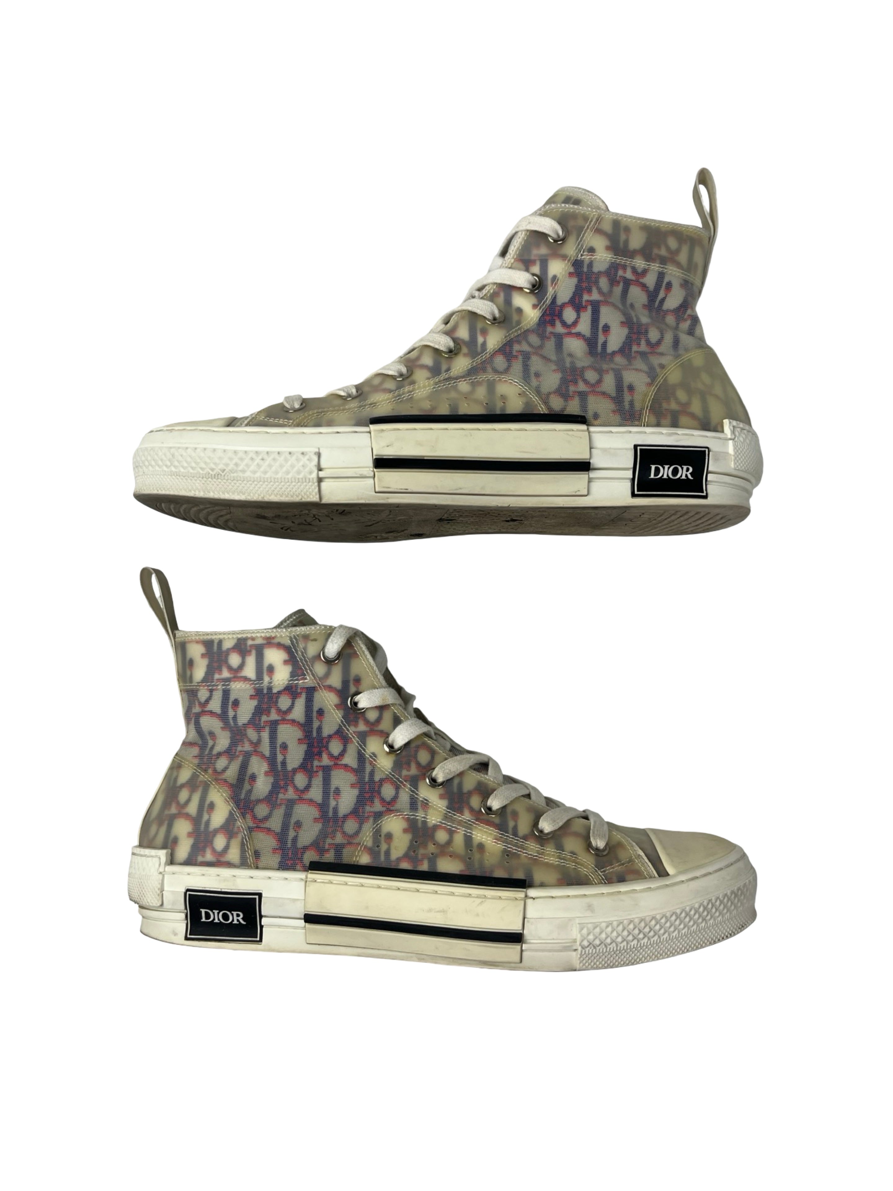 Dior B23 High Top Multicolor Oblique (Used)