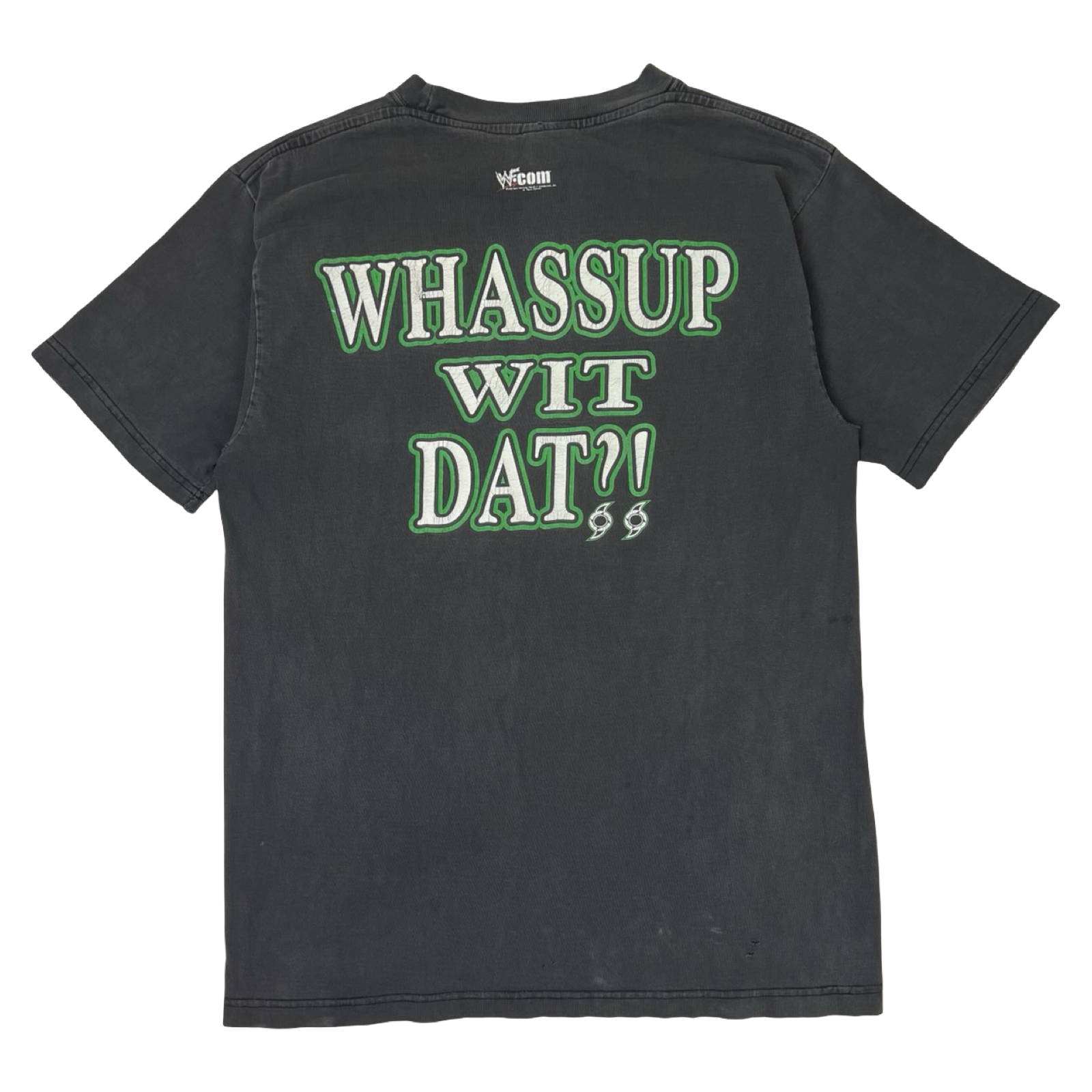 Vintage 2002 WWE The Hurricane “Whassup Wit Dat” T-Shirt Black