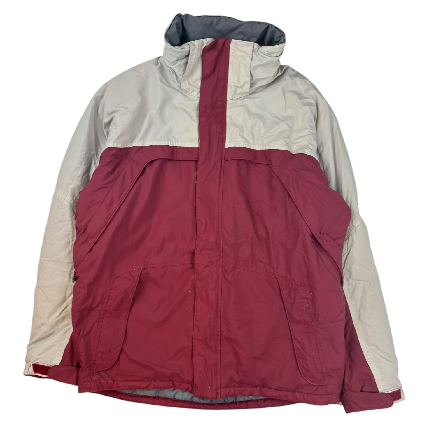Vintage Nike ACG Outer Layer Jacket Burgundy/Grey