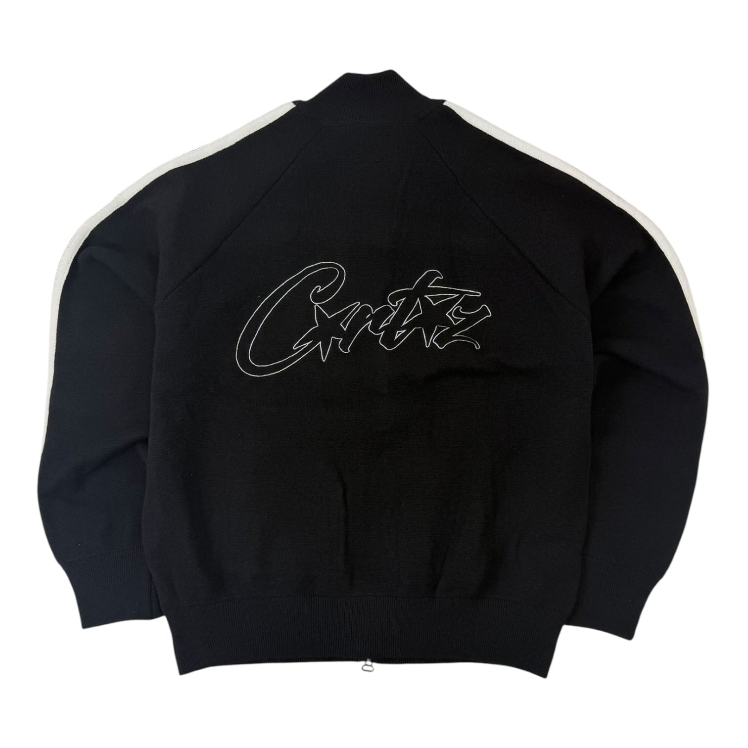 Corteiz VVS Knit Zip Sweater Black