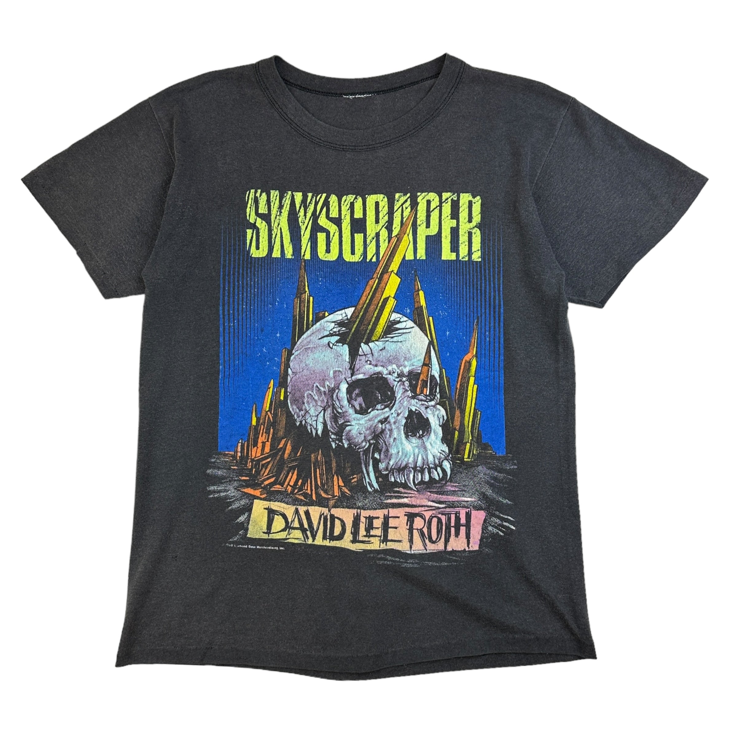 1988 David Lee Roth Skyscraper Graphic T-Shirt