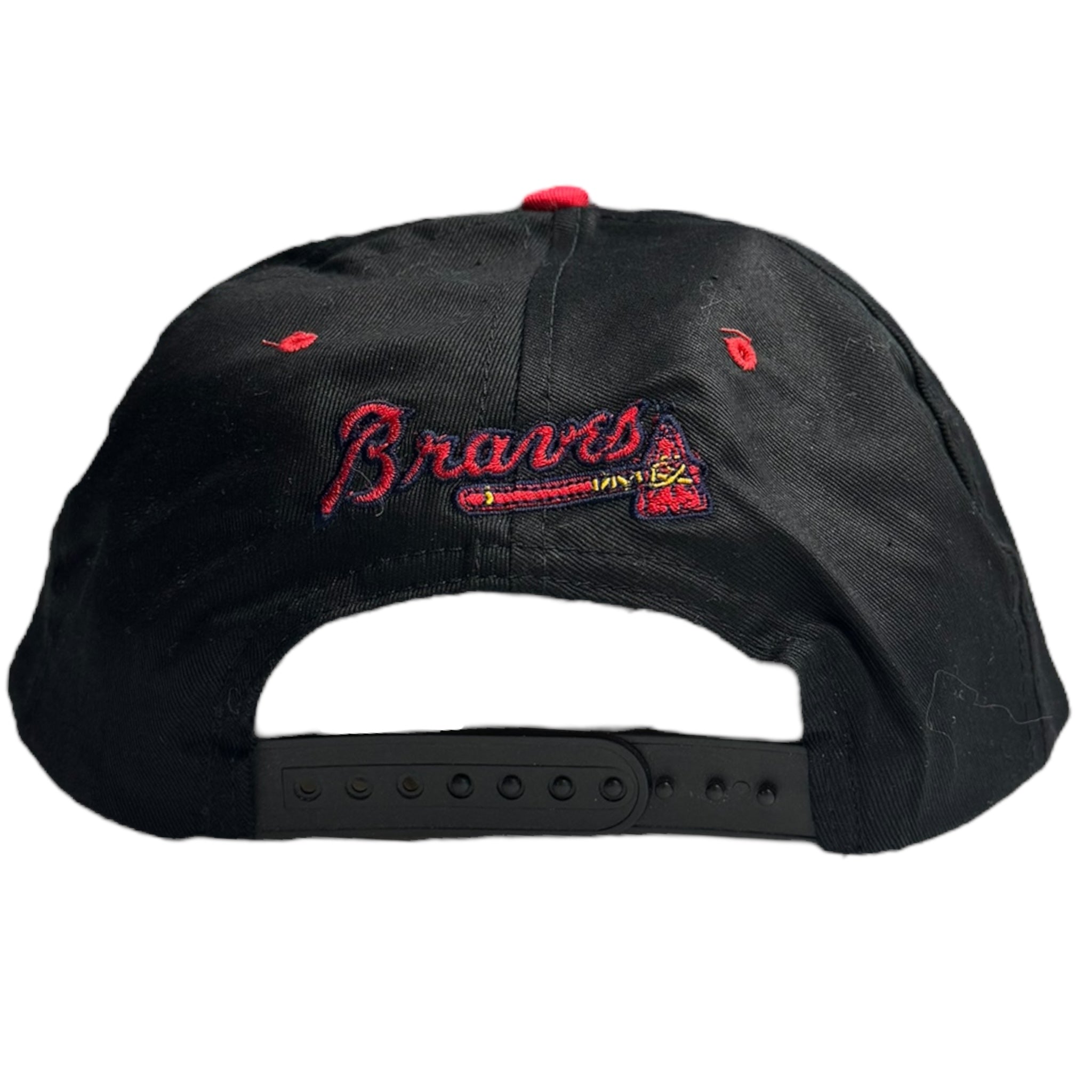 Vintage Atlanta Braves Crest Logo Snapback Hat