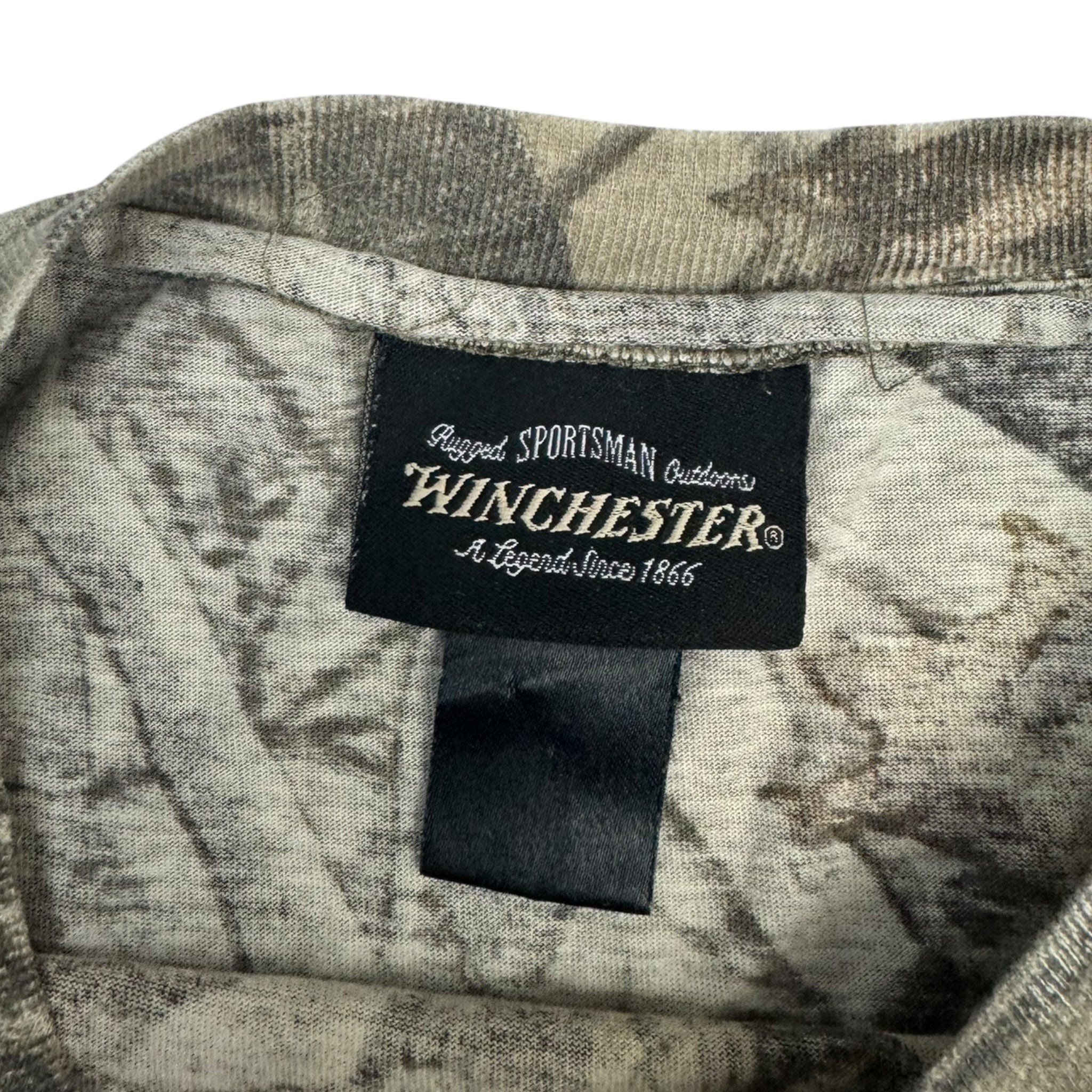 Vintage Realtree x Winchester Camo Pocket T-Shirt