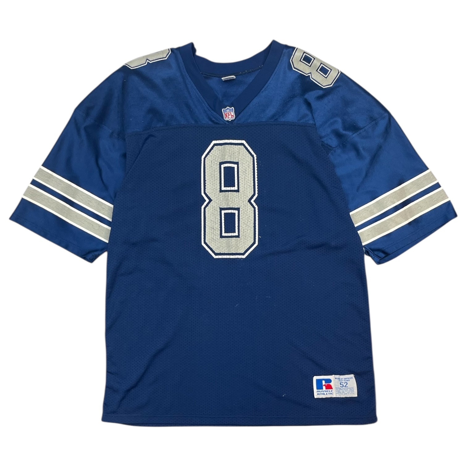 Vintage Dallas Cowboys Troy Aikman Jersey Blue