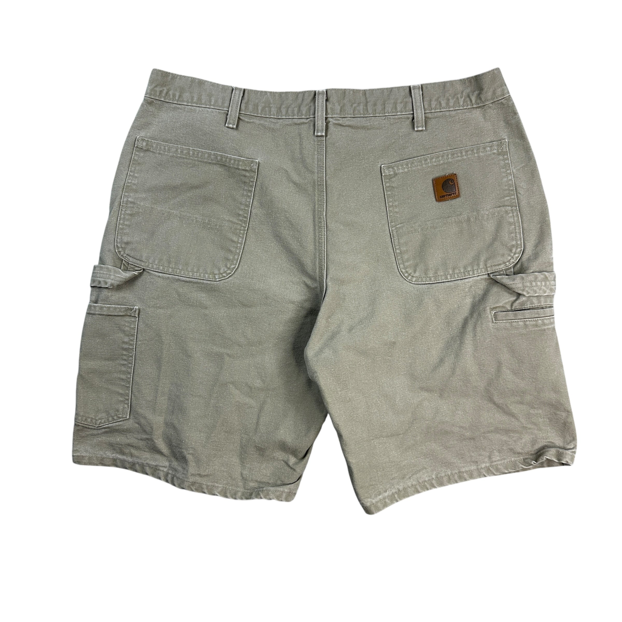Vintage Carhartt Cargo Shorts Moss/Tan