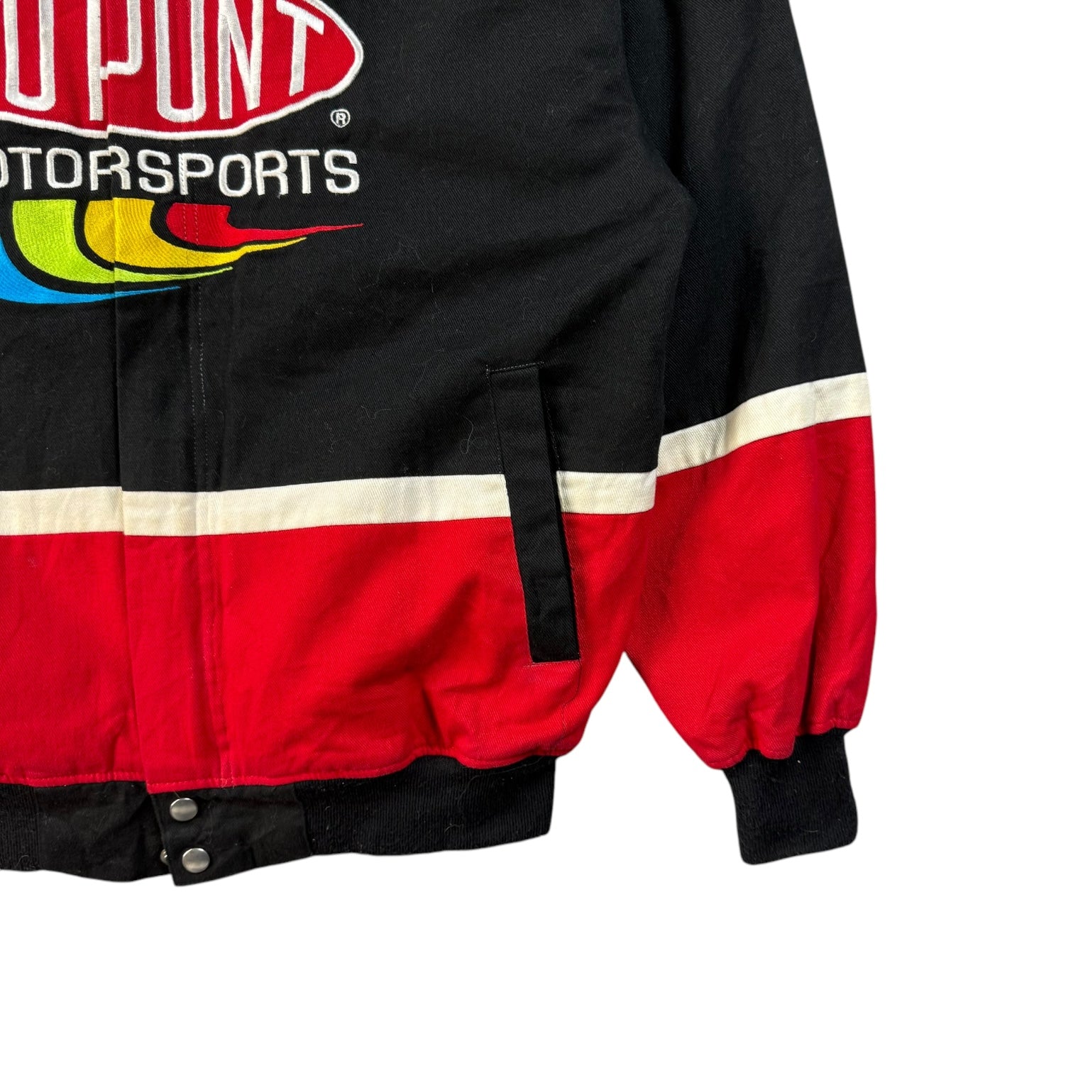 Vintage NASCAR Jeff Gordon Racing Jacket Black/Red