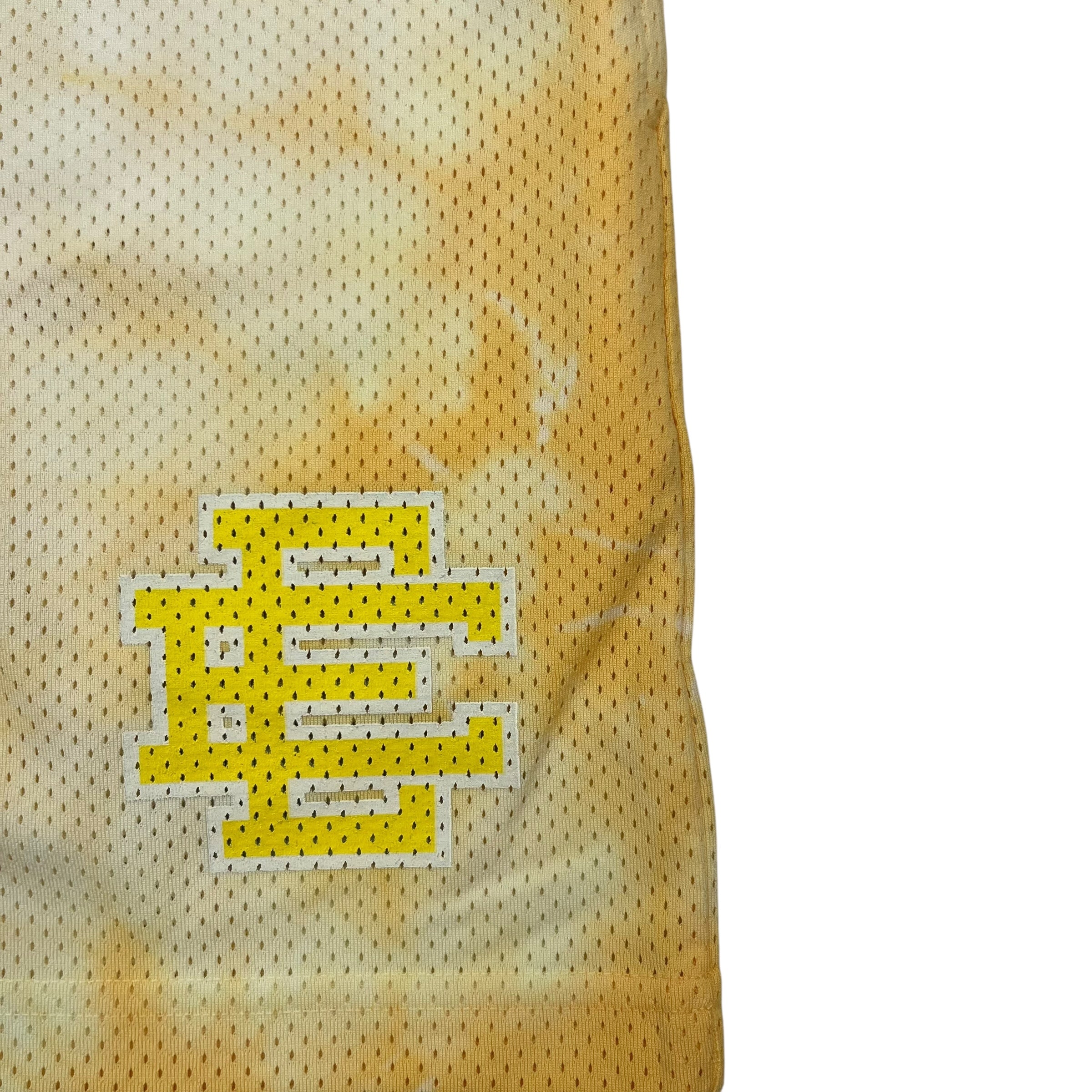 Eric Emanuel Tie Dye Shorts Yellow