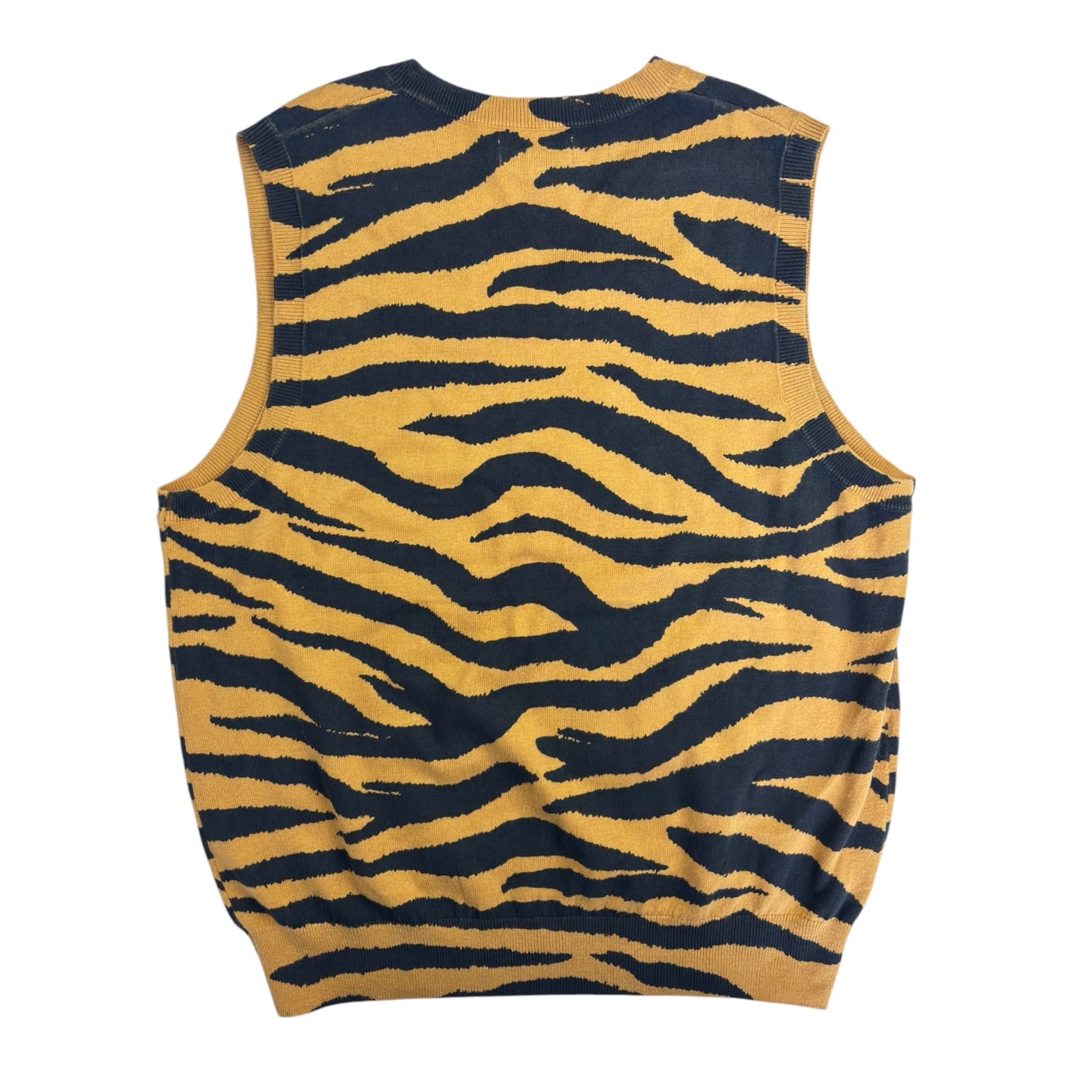 (W) Stussy Tiger Printed Knit Vest