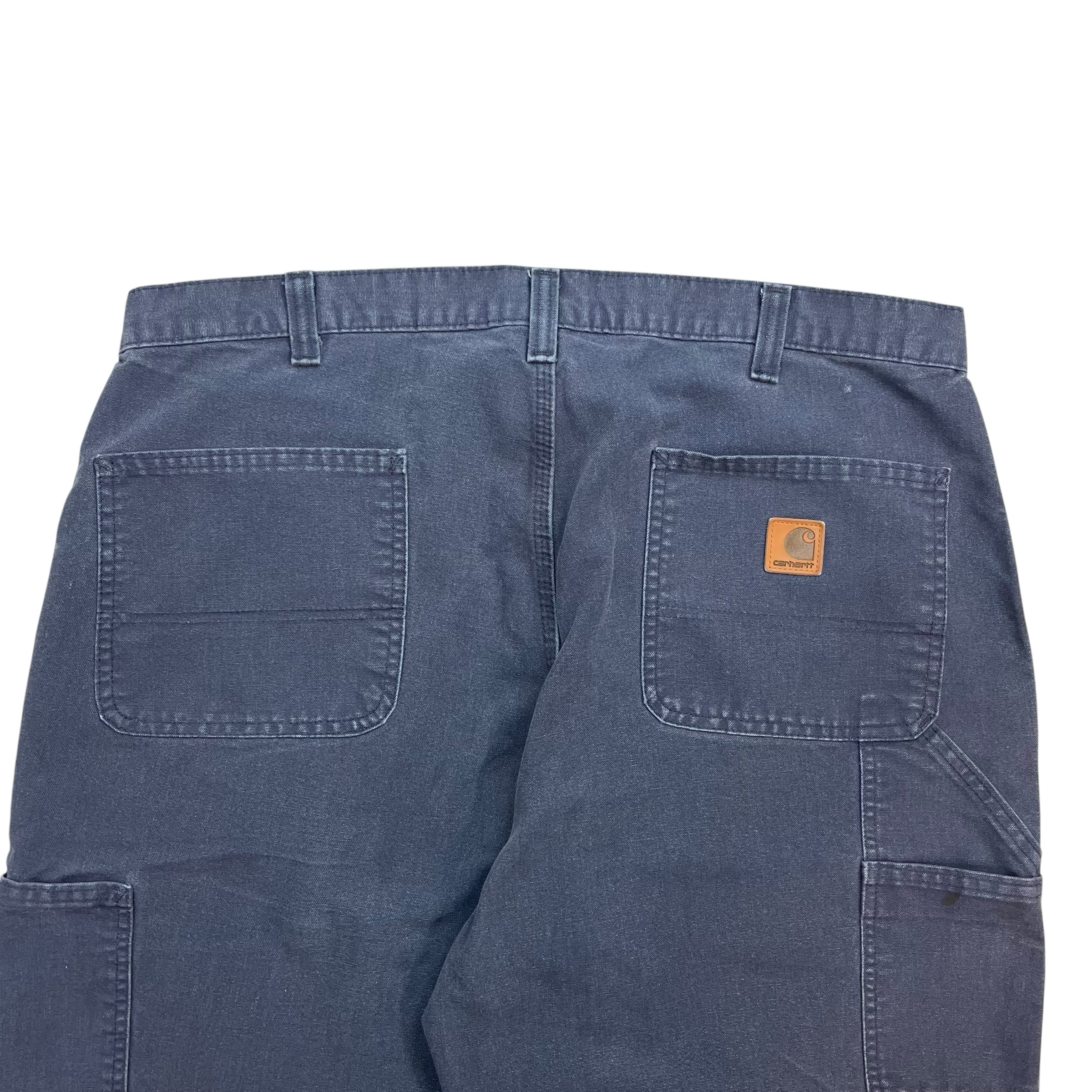 Vintage Carhartt Dungaree Pants Navy Blue