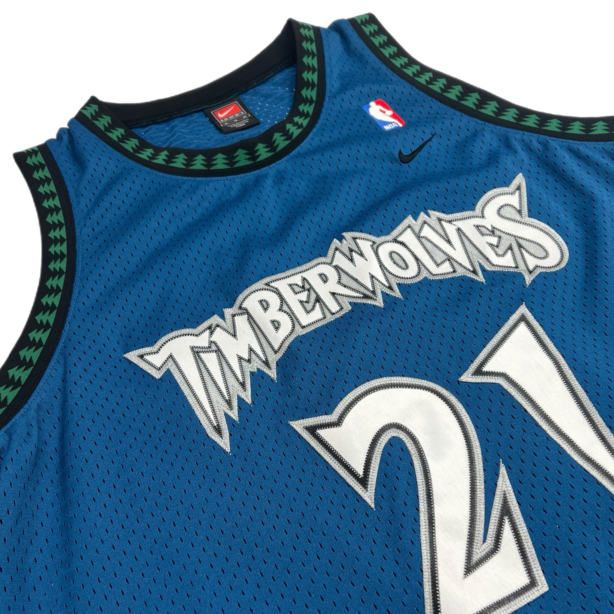 Vintage Minnesota Timberwolves Team Nike Kevin Garnett Jersey
